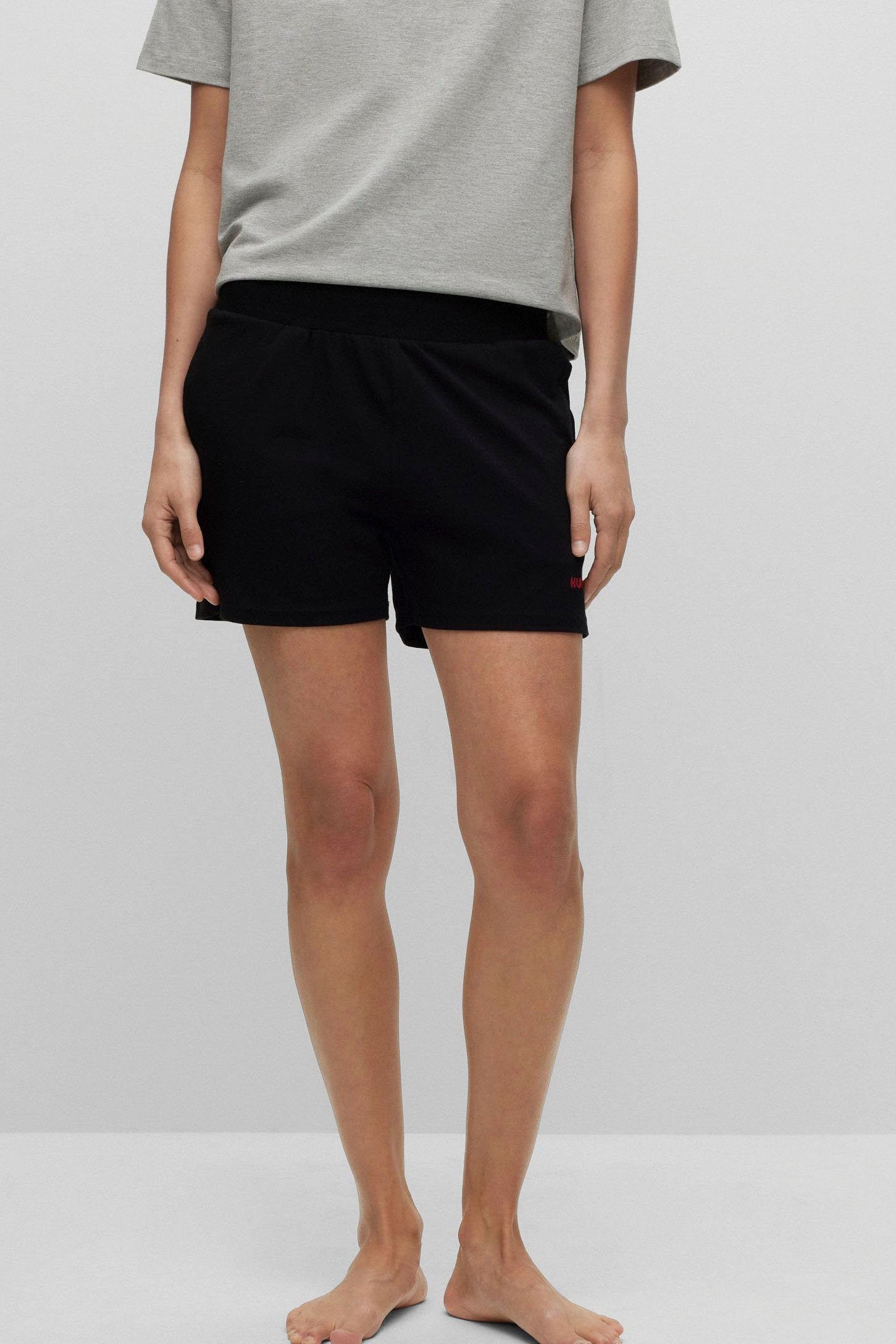 Shorts HUGO Logoschriftzug SHUFFLE_SHORTS mit