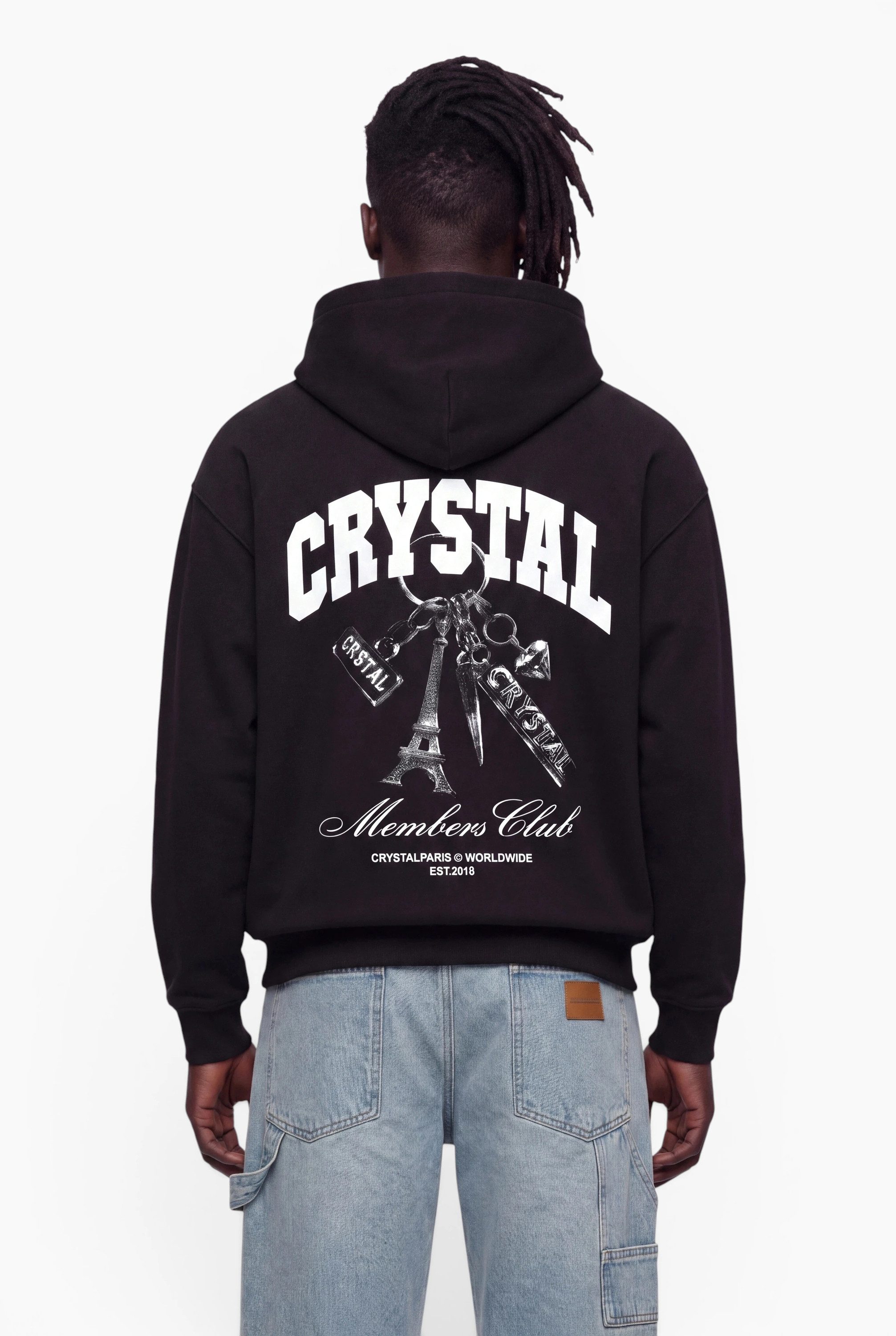 Crystal Paris Kapuzenpullover Keys (1-tlg)