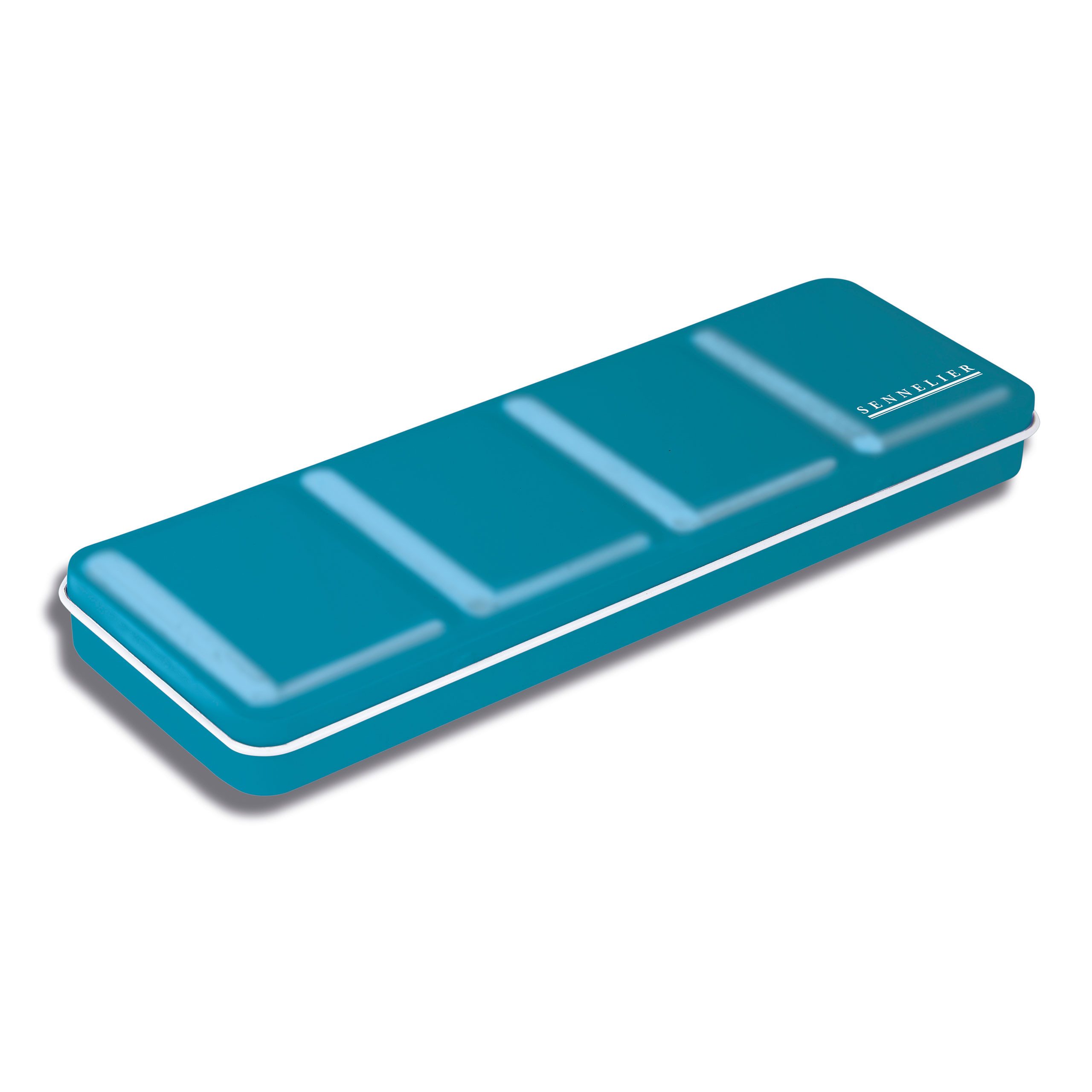 SENNELIER Aquarellfarbe La Petite Metallkasten - 12 halbe Aquarell Näpfchen N131683.02