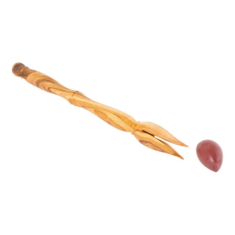 Bürstenhaus Redecker Ложка для їжі з пальців Olivenpicker - Olivenholz