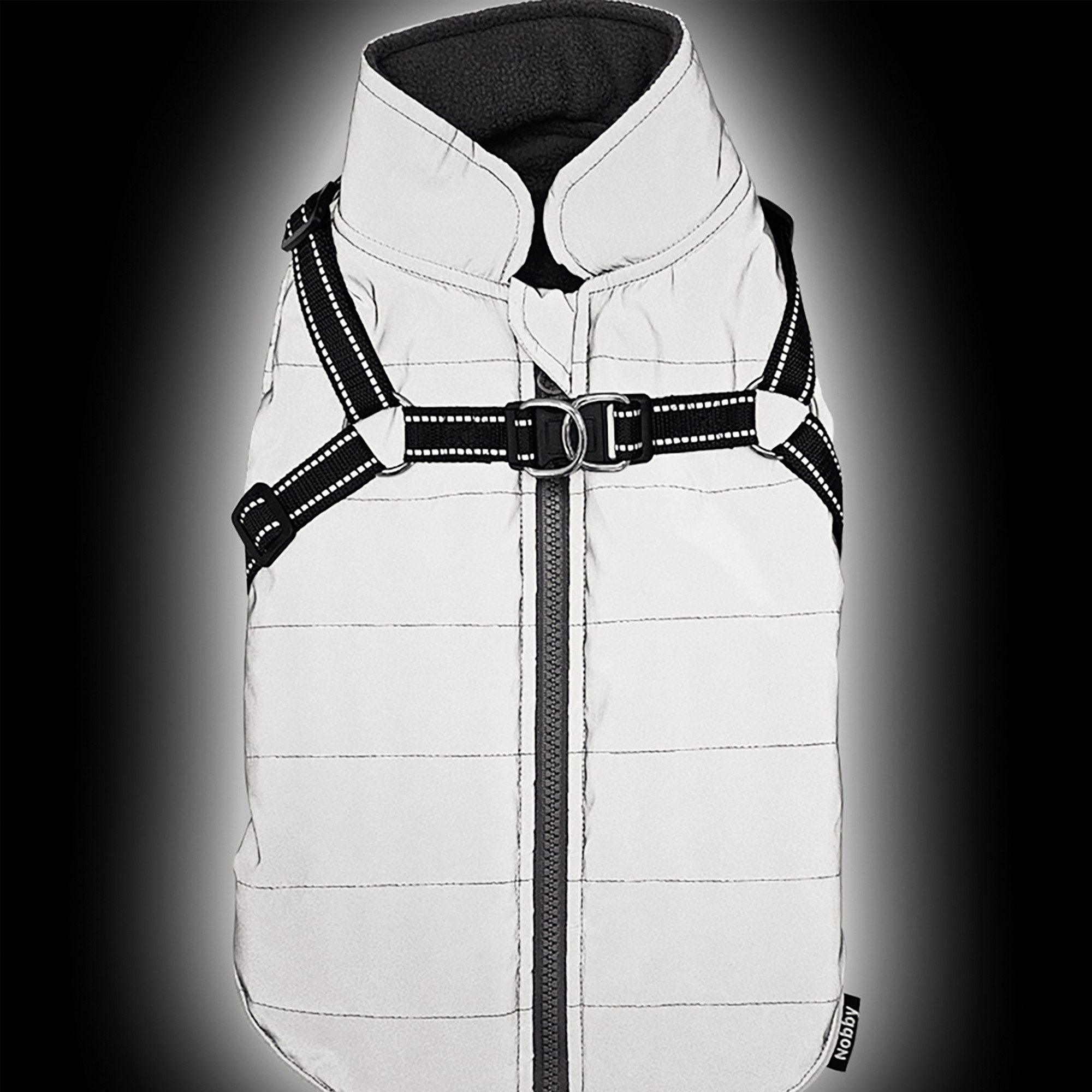 Nobby Hundejacke Nobby Hundemantel FULL REFLECT 2in1, vollflächig reflektierend
