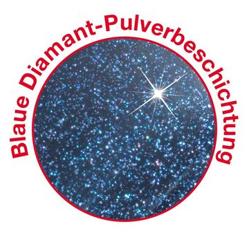 Bratoni Bratpfanne, Aluminium-Pfanne Diamant 20cm blau