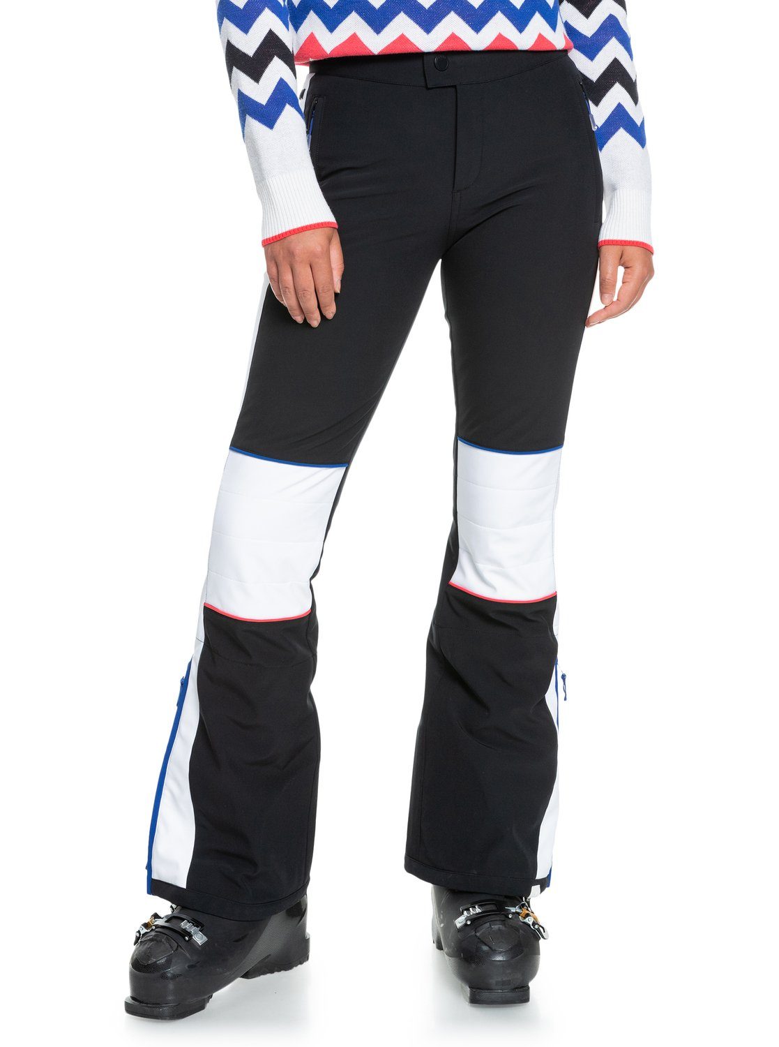 Roxy Snowboardhose Ski Chic, Fit, schmalste Reihe der die Passform: Skinny