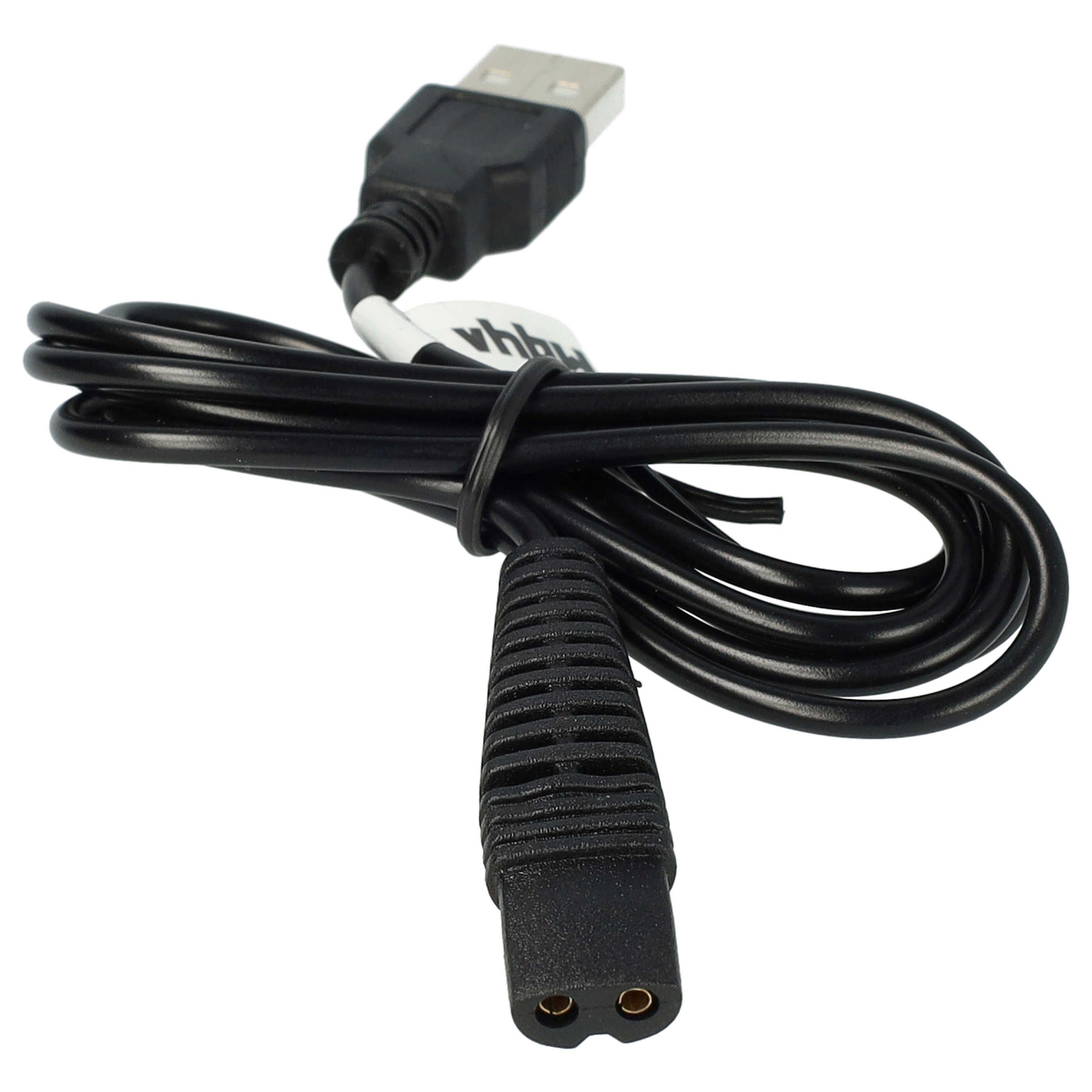 vhbw für Rasierer / Zahnbürste USB-Kabel