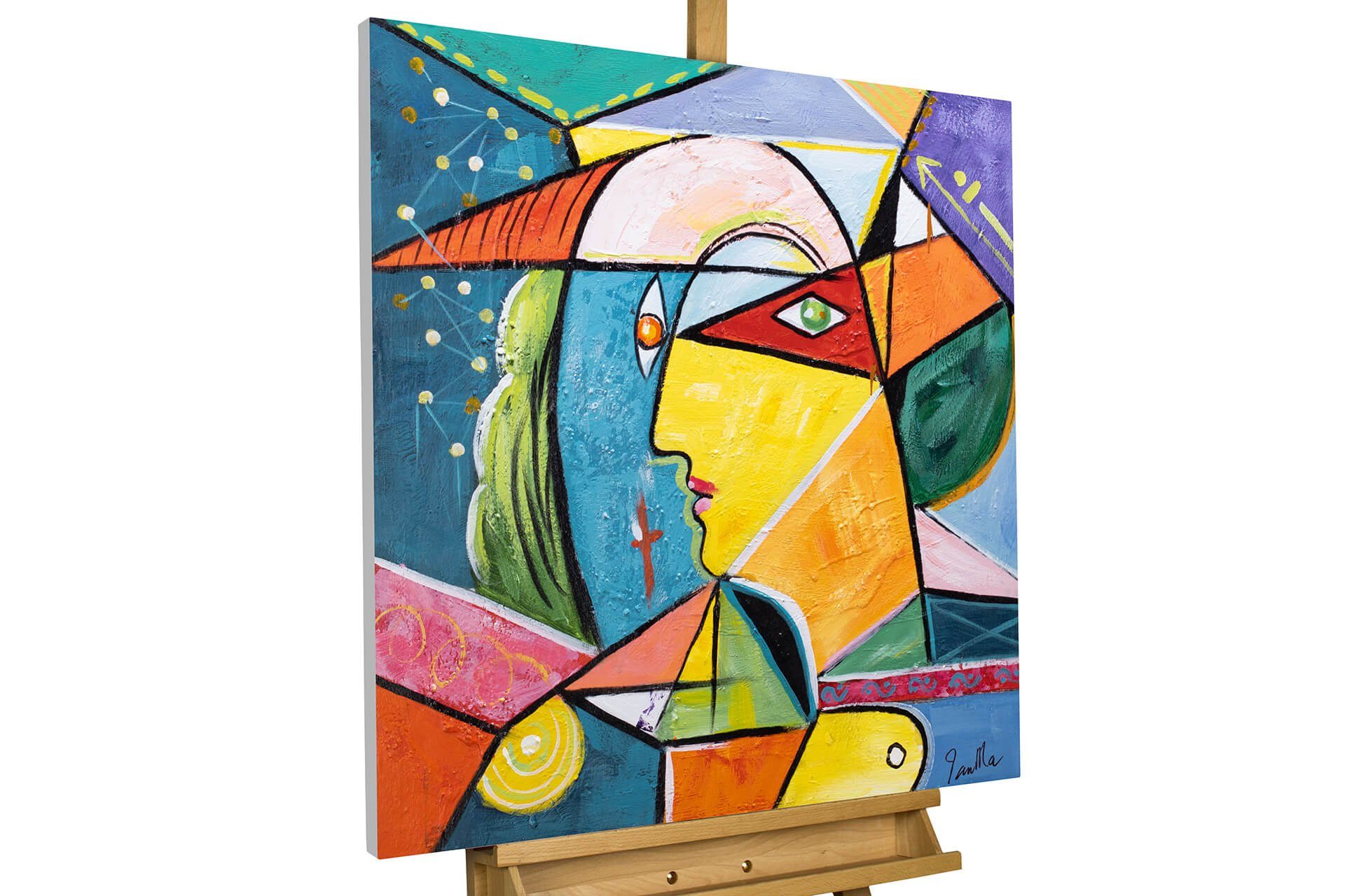 KUNSTLOFT Gemälde Traum voller Fantasie 80x80 günstig online kaufen