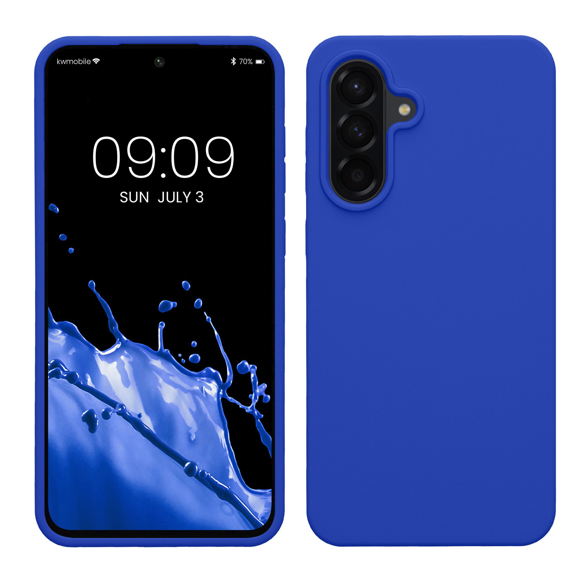 kwmobile Handyhülle Handyhülle für Samsung Galaxy A56 5G Hülle, Weiches Handy Silikon Case - Schutzhülle Cover