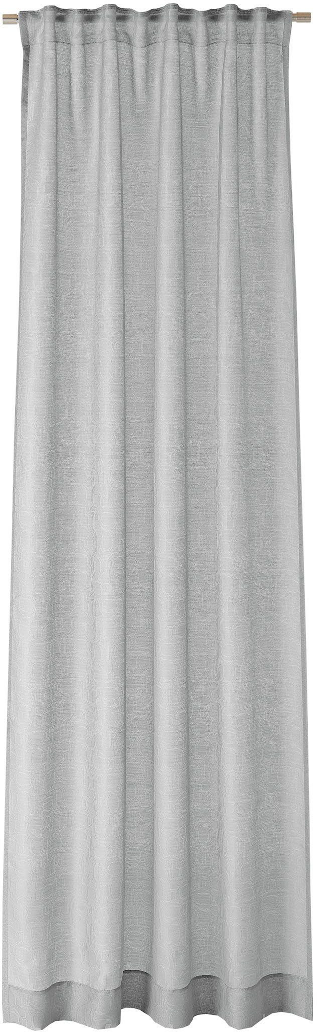 Gardine JOOP! LIVING - ORNAMENT ALLOVER Fertiggardine, Joop!, (1 St),  transparent, Textil, transparente, leichte Stoffe sind komplett  lichtdurchlässig