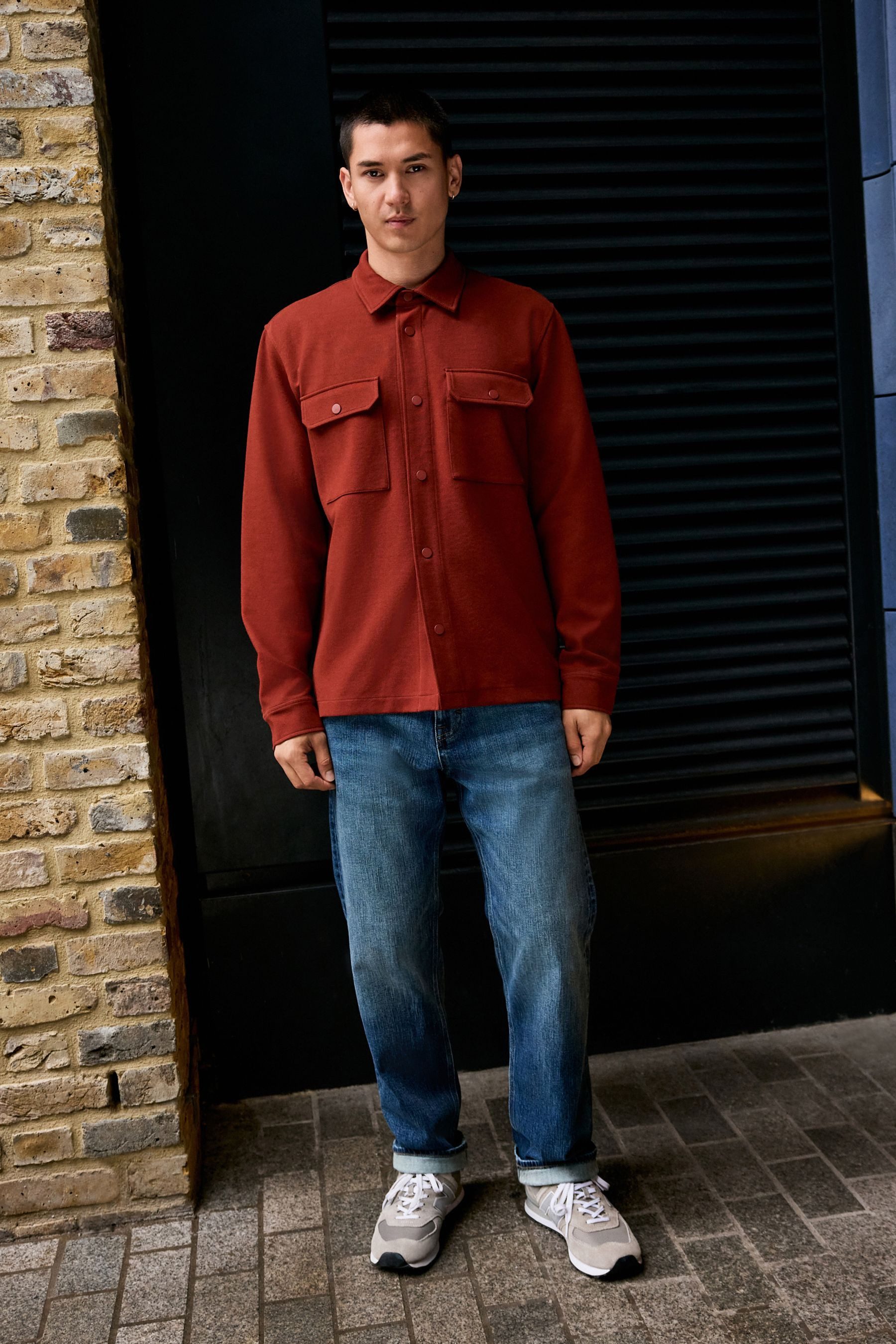 Next Straight-Jeans Signature Selvedge Straight Fit (1-tlg)