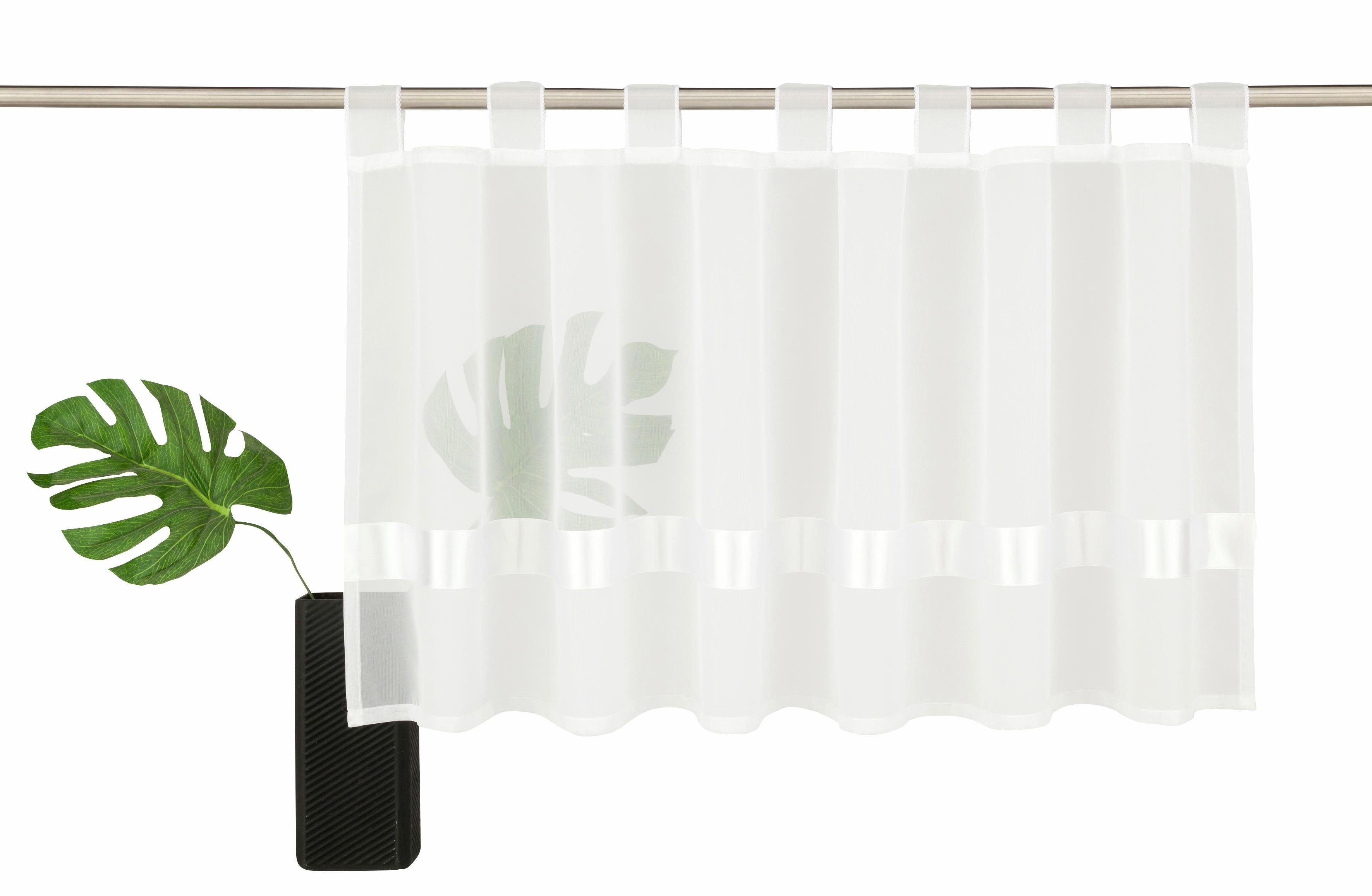 my home Scheibengardine EBY, Schlaufen (1 günstig online kaufen