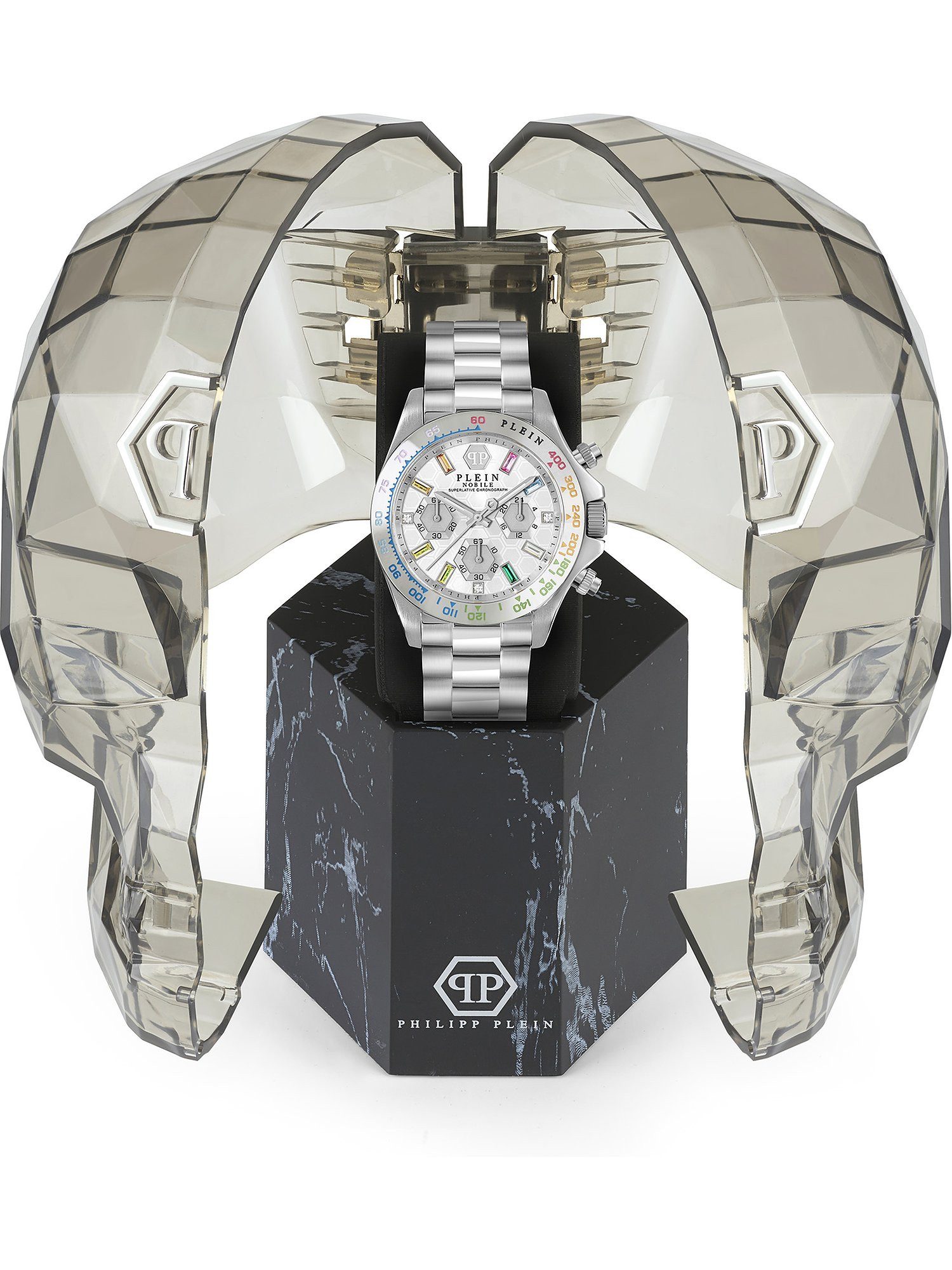 PHILIPP PLEIN Digitaluhr Philipp Plein Damen-Uhren Analog Quarz