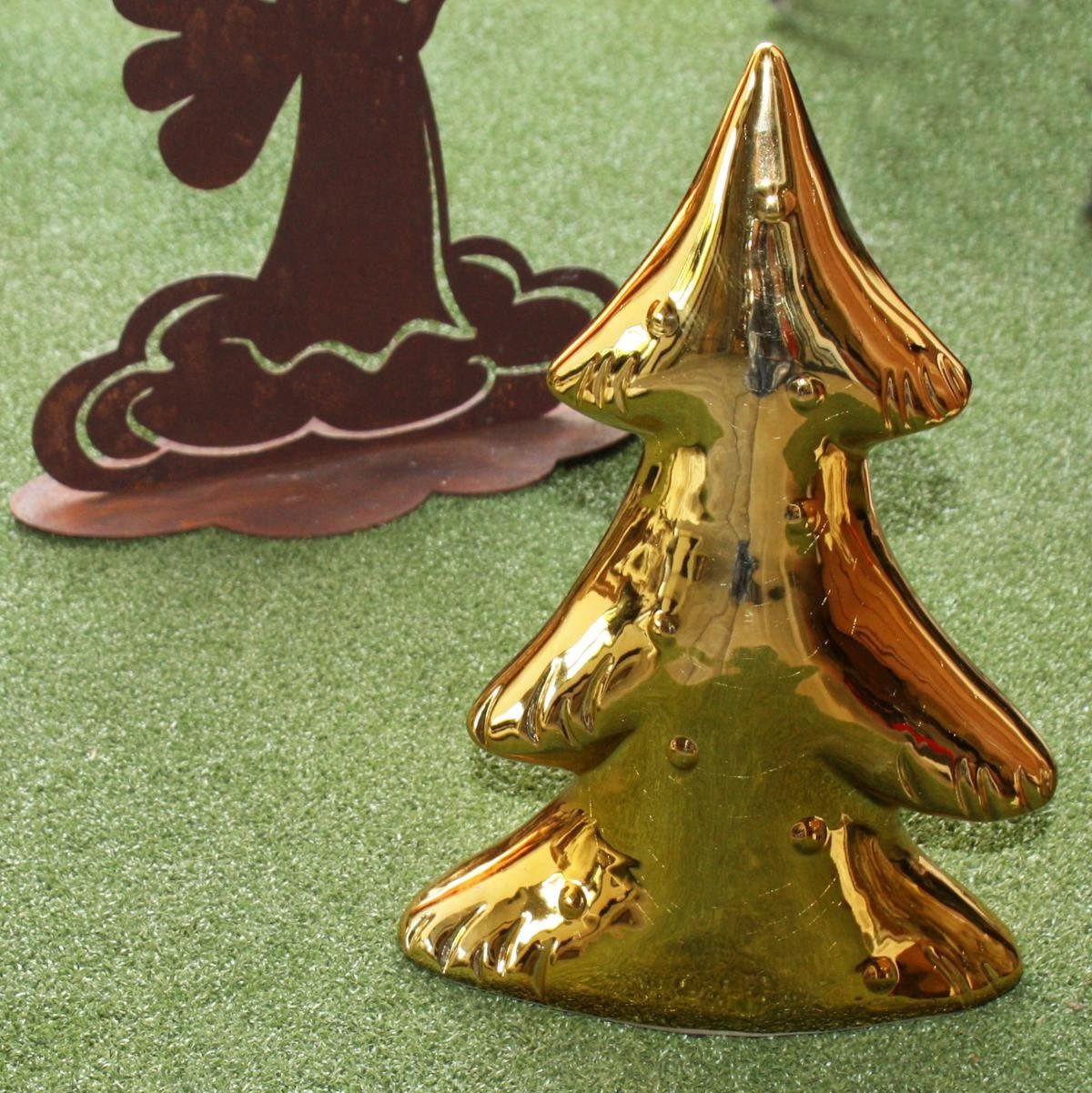 Tannenbaum H cm 440s goldfarben 30 440s ca. Weihnachtsfigur