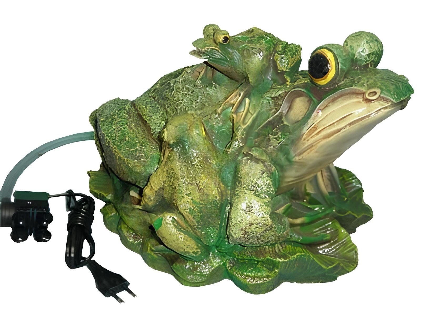 Tierfigur Teich Wasser Süicker Frosch Figur Garten Statue Skulptur Figuren