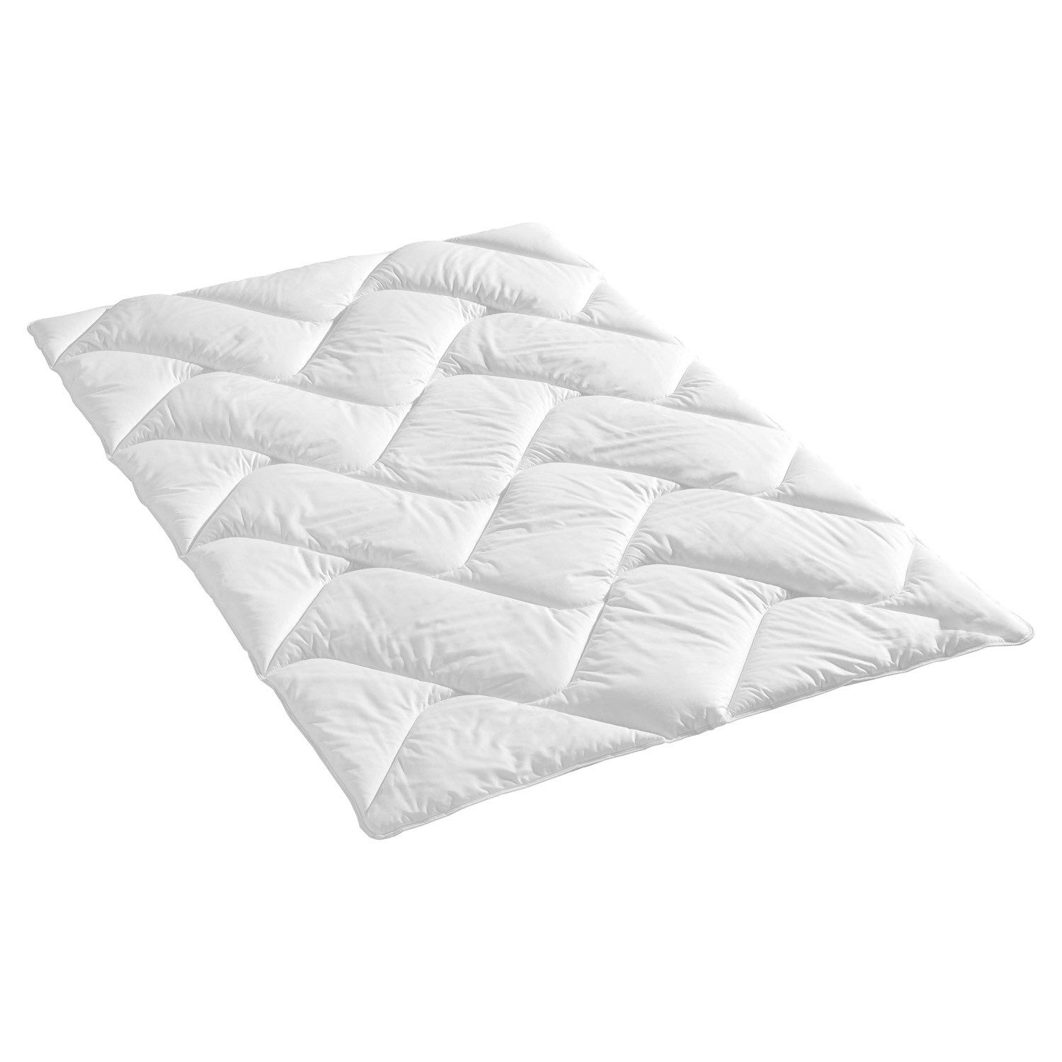 Frankenstolz Baumwollbettdecke Steppbett VERA, 135 x 200 cm, Weiß, waschbar günstig online kaufen