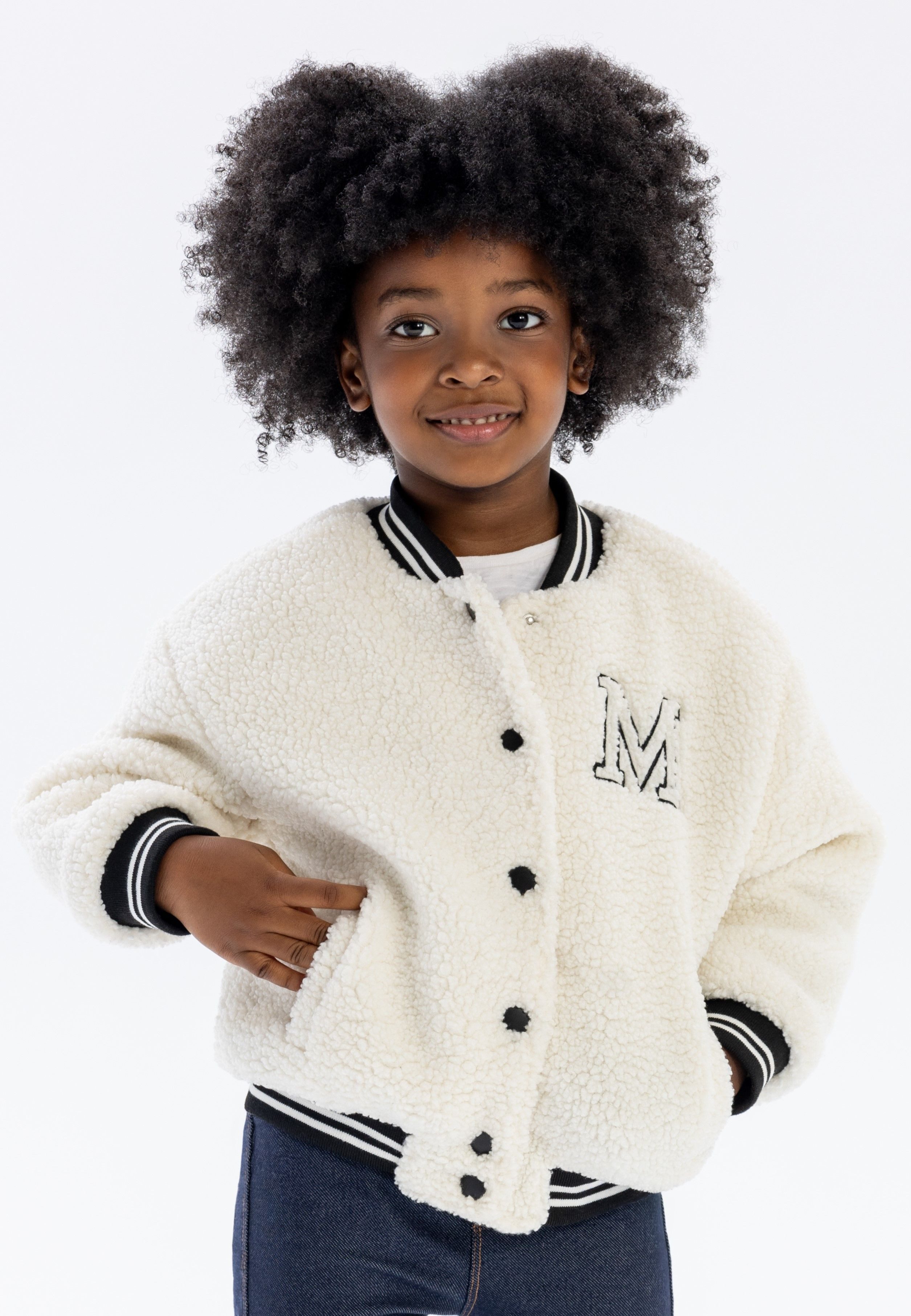 MINOTI Fellimitatjacke Baseballjacke (2y-14y) günstig online kaufen