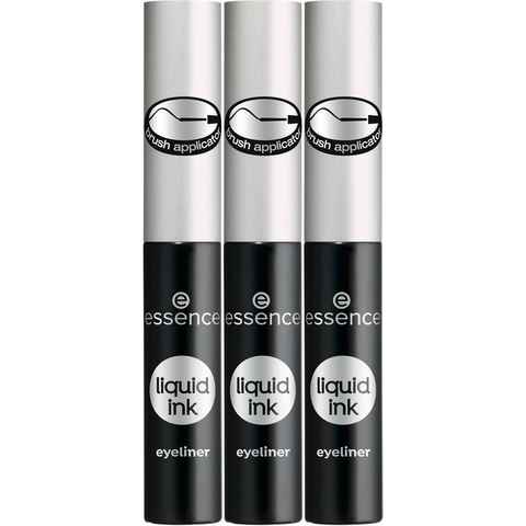 Essence Eyeliner liquid ink eyeliner, 3-tlg.