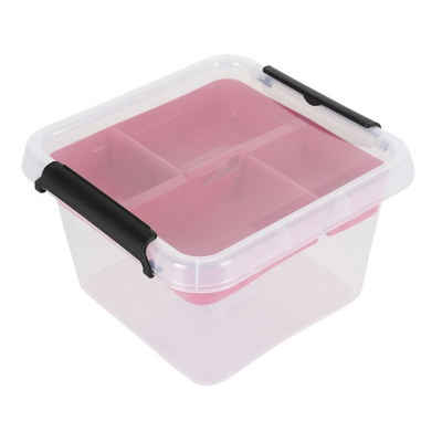 PLAST1 Aufbewahrungsbox Organizerbox 3 L Aufbewahrungsbox Utensilienbox Allzweckbox Spielzeug