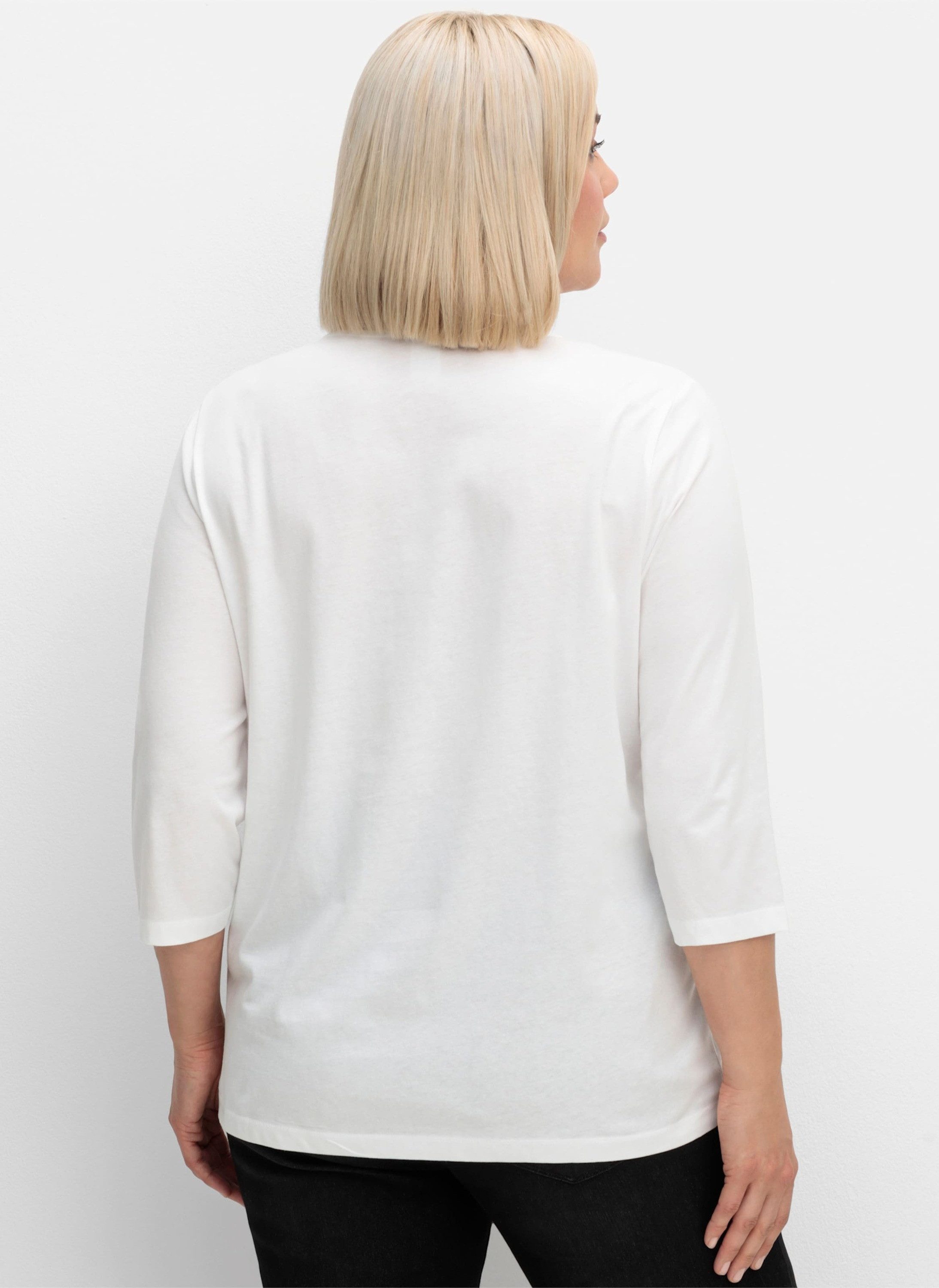 Sieh an! T-Shirt 3/4-Arm-Shirt 3/4-Arm günstig online kaufen