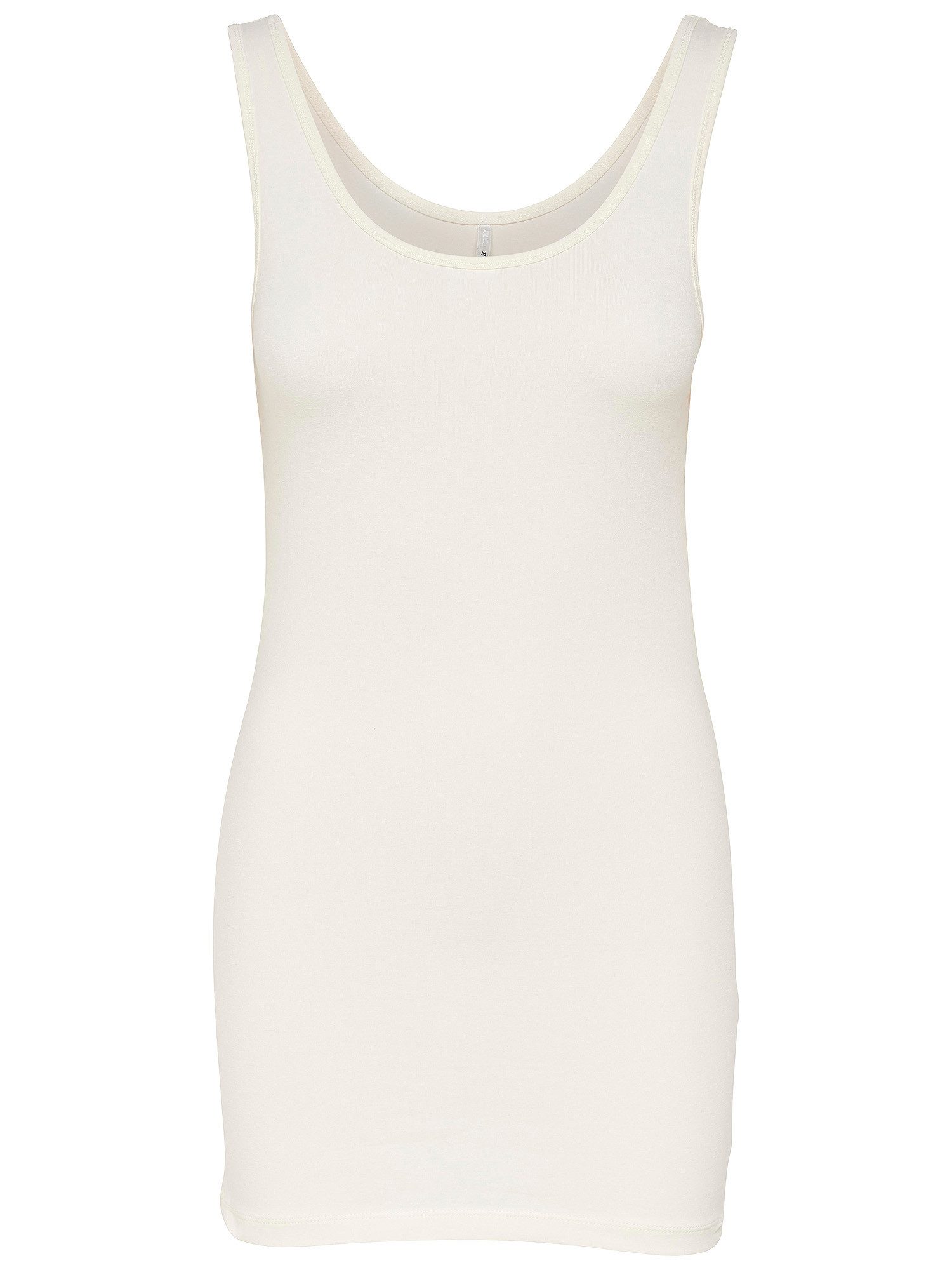 ONLY Tanktop Live Love (3-tlg) Lange Tops, elastische Baumwollqualität günstig online kaufen