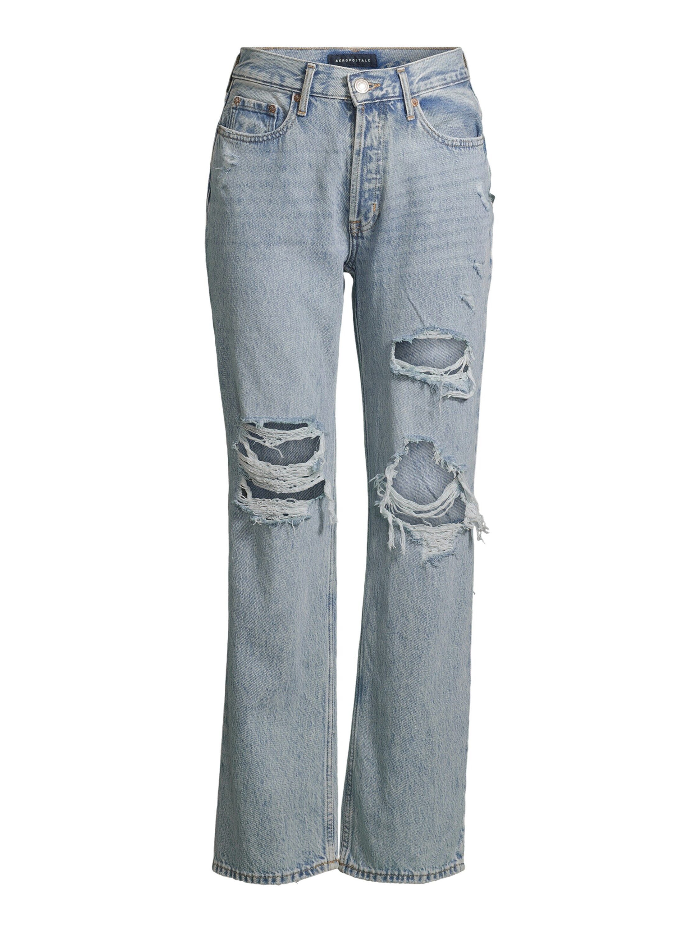AÈROPOSTALE Regular-fit-Jeans (1-tlg) Cut-Outs