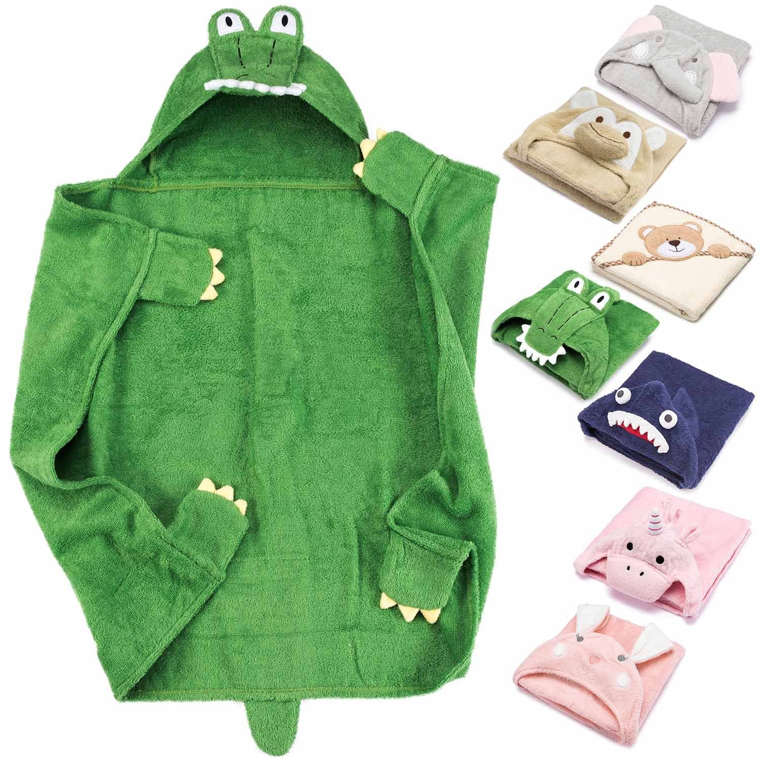 all Kids United Kapuzenhandtuch Babyhandtuch mit Kapuze, Baby Baumwoll Badetuch Bade-poncho