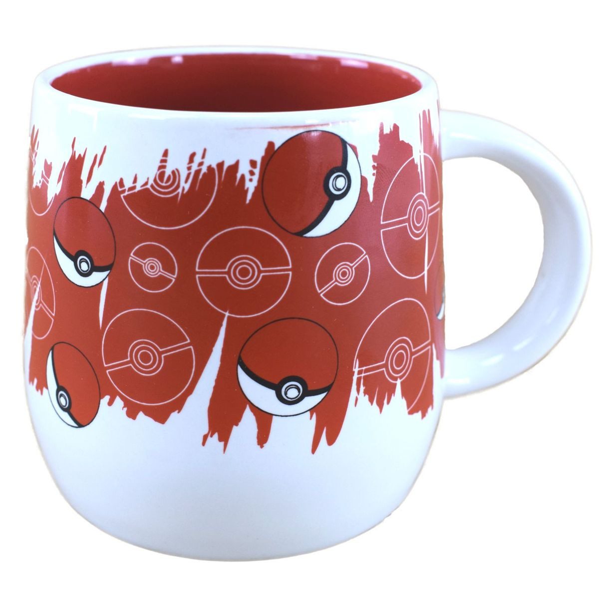 Stor Tasse Tasse mit Pokeball Motiv in Geschenkkarton ca. 360 ml Kindertasse, 1-tlg., Keramik, authentisches Design