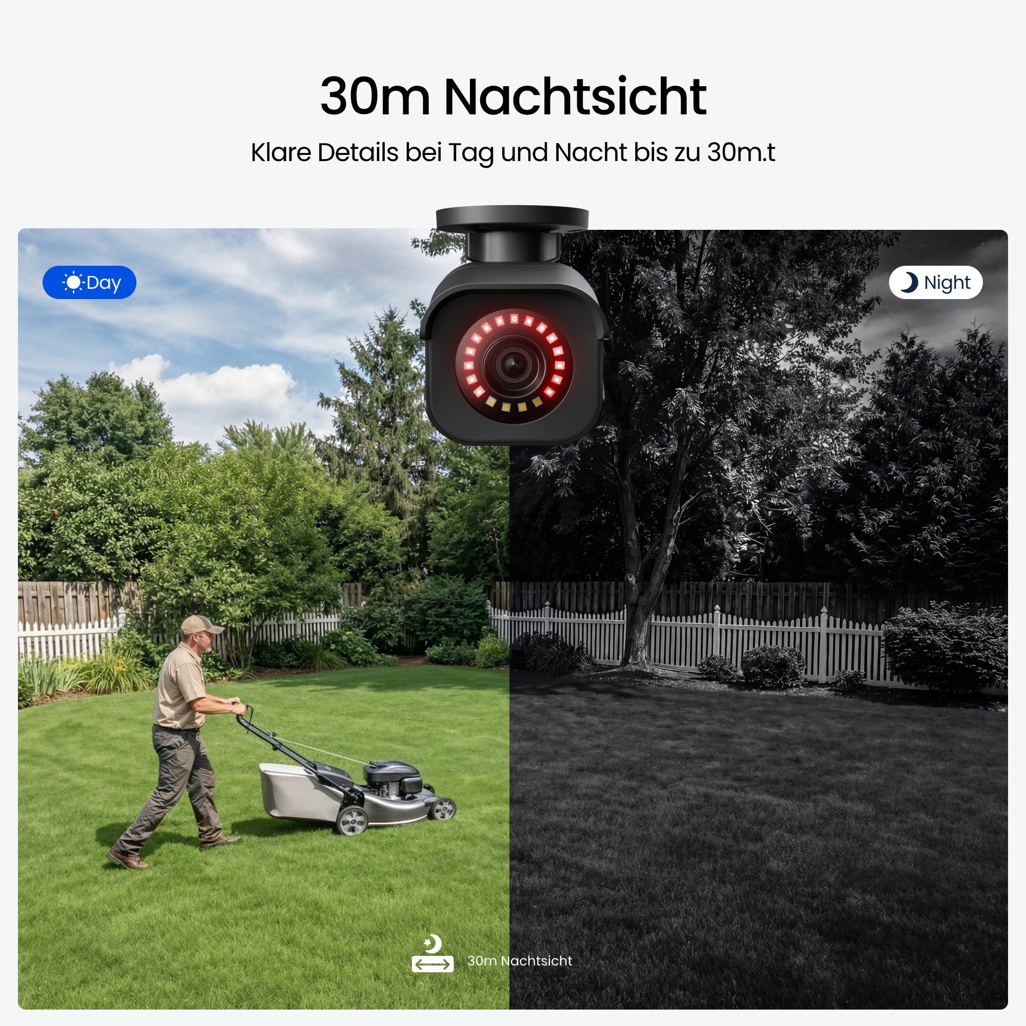 Reolink Überwachungskamera RLC-810A (Außenbereich, Innenbereich, 1-tlg., Personen-/Fahrzeugerkennung, Smart Home, IR Nachtsicht,8MP,4K)