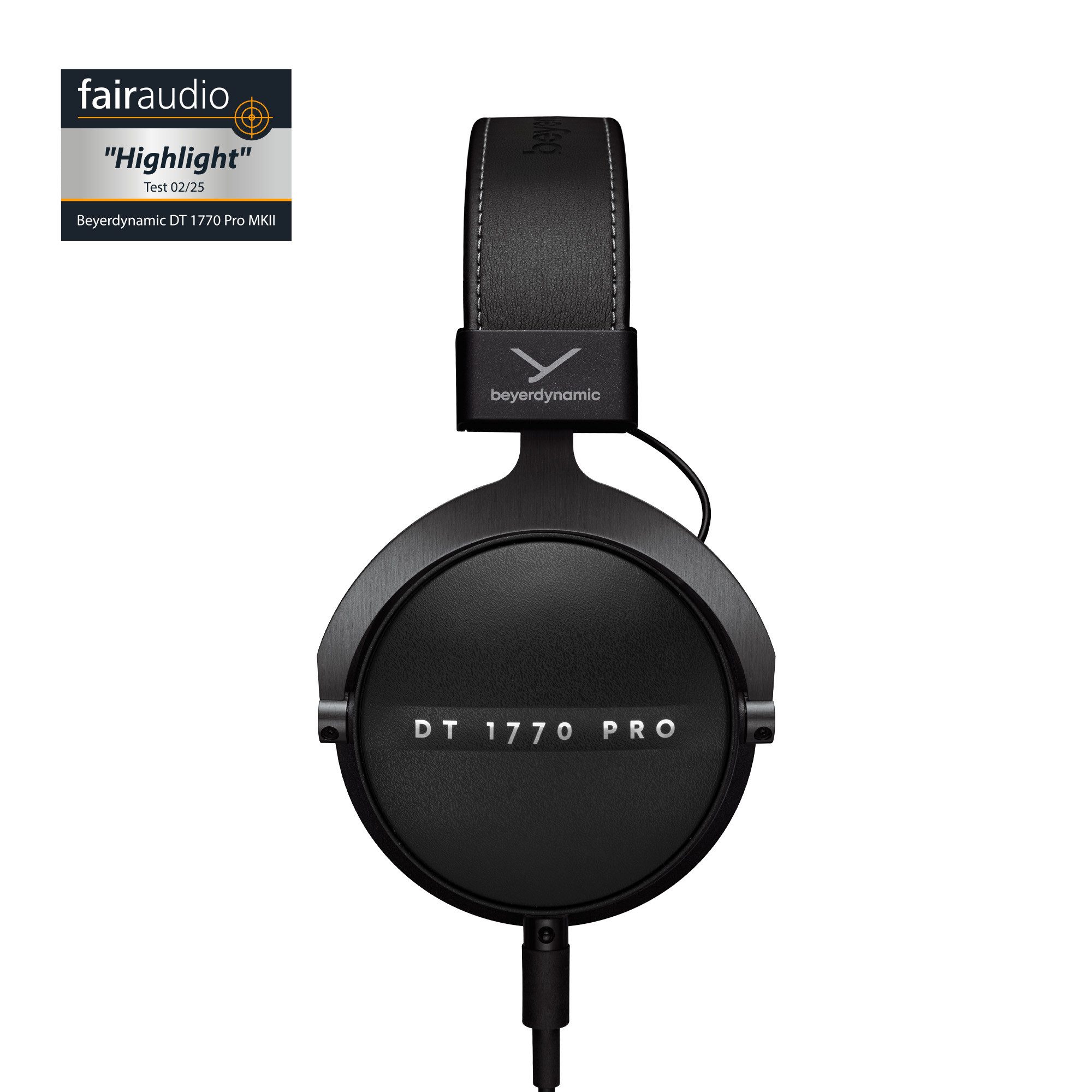 beyerdynamic DT 1770 PRO MKII Over-Ear-Kopfhörer (Keine Sprachsteuerung, Kabelgebunden, Made in Germany, Ohrumschließender Premium-Studiokopfhörer)