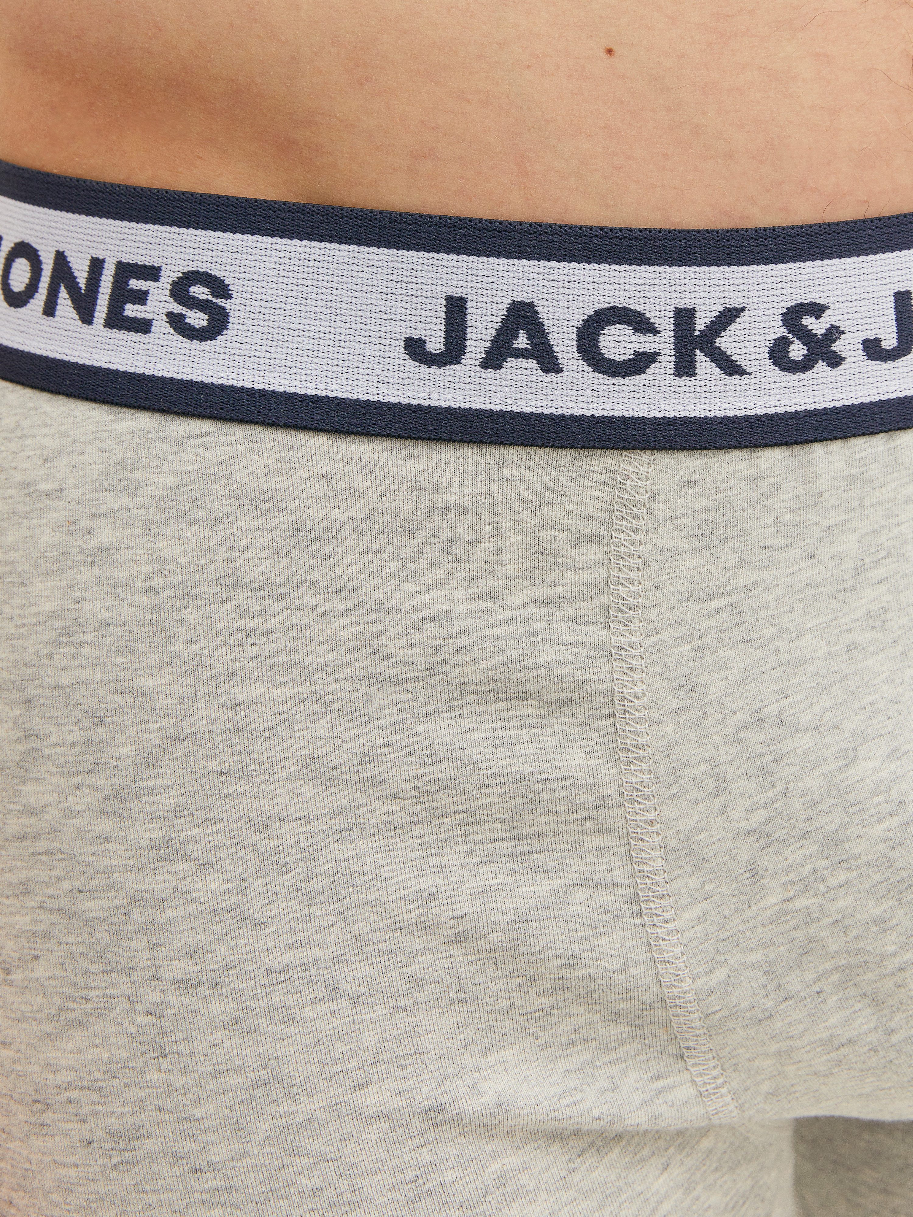 Jack & Jones PlusSize Boxershorts JACSOLID BOXER BRIEFS 3 PACK PLS NOOS (Packung, 3-St) – Bild 3 von 4