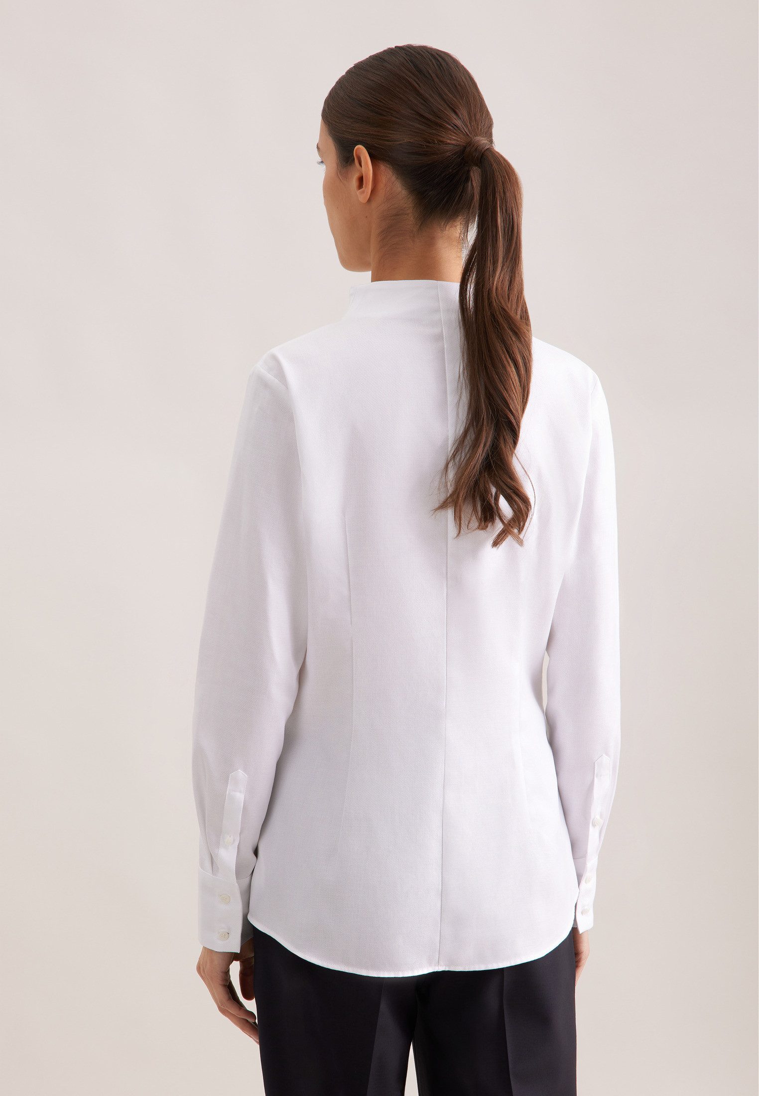 seidensticker Klassische Bluse 1/1 Kragen Uni günstig online kaufen