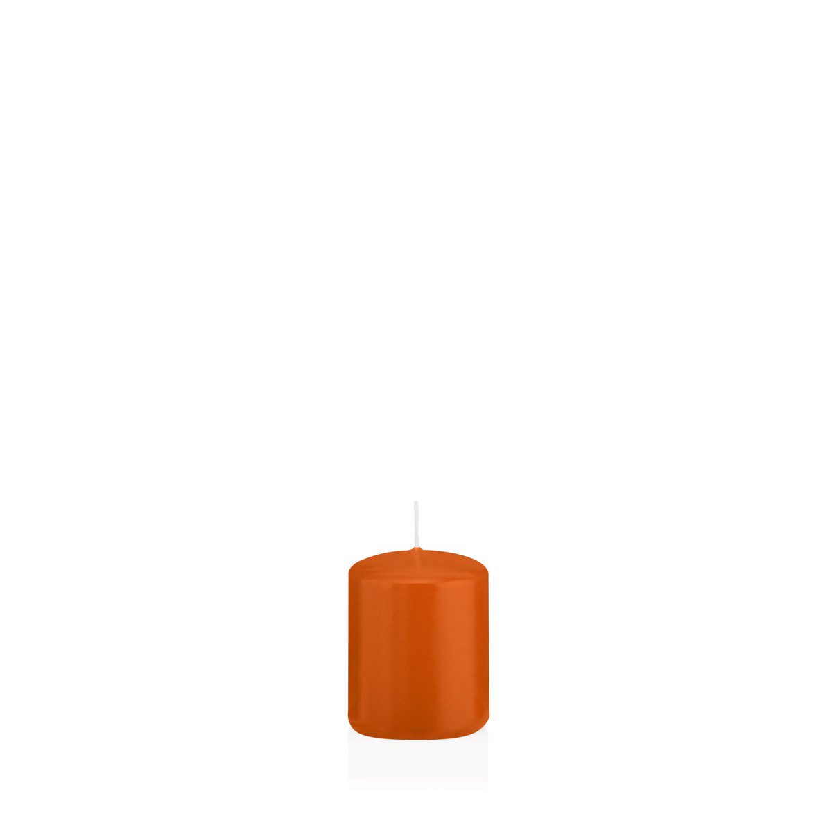Wiedemann Kerzen Stumpenkerze Stumpenkerzen Aprikose Ø 48 x 60 mm, 24 Stück