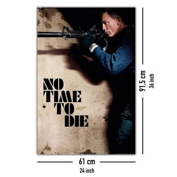 PYRAMID Poster James Bond 007: Keine Zeit zu sterben Poster, Stalk 61 x