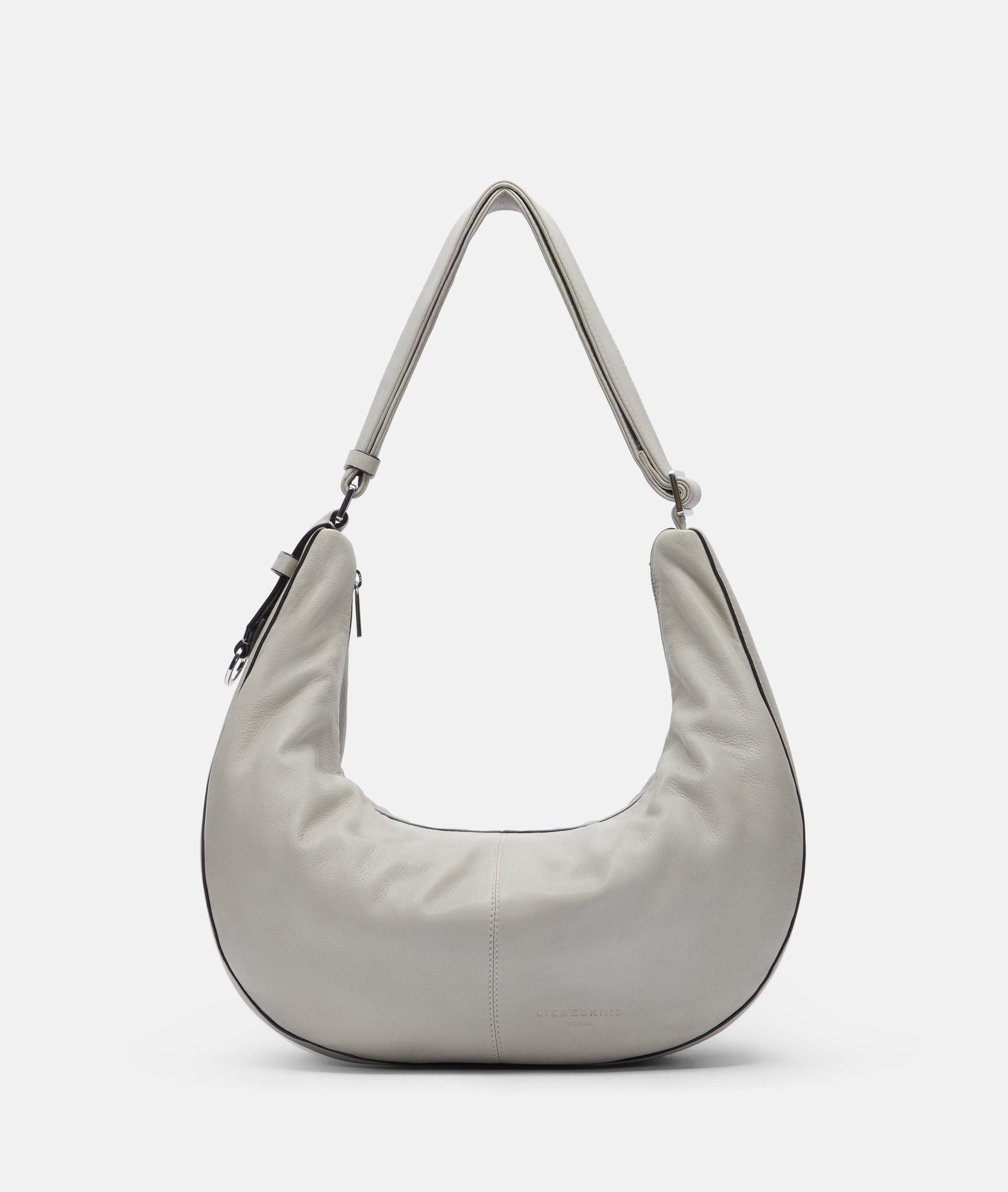 Liebeskind Berlin Schultertasche Hobo, Mittelgroße Hobo-Bag aus Schafsleder