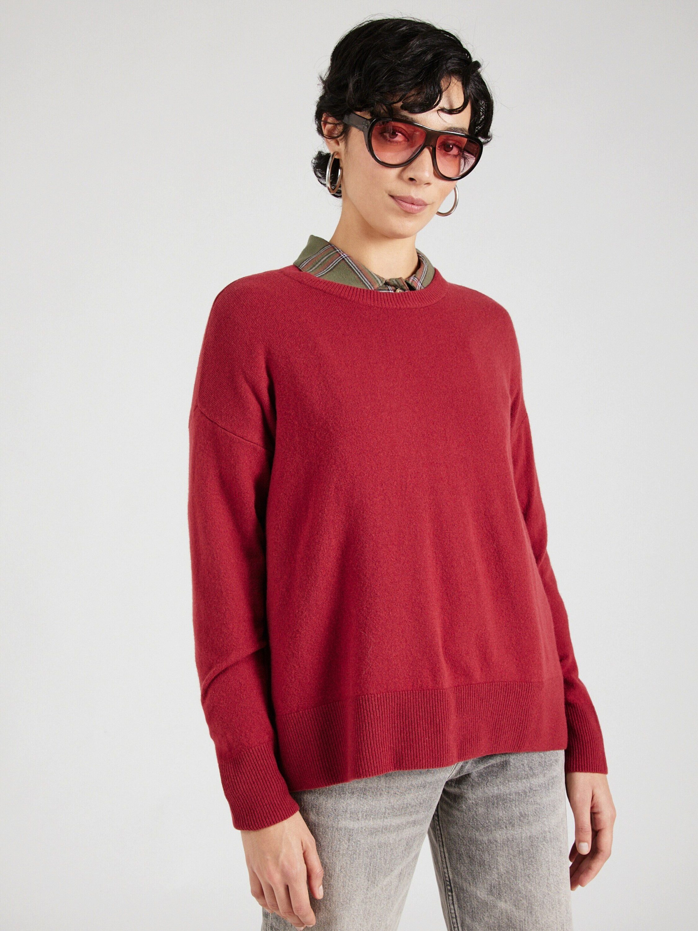 sisley Rundhalspullover (1-tlg) Plain/ohne Details günstig online kaufen