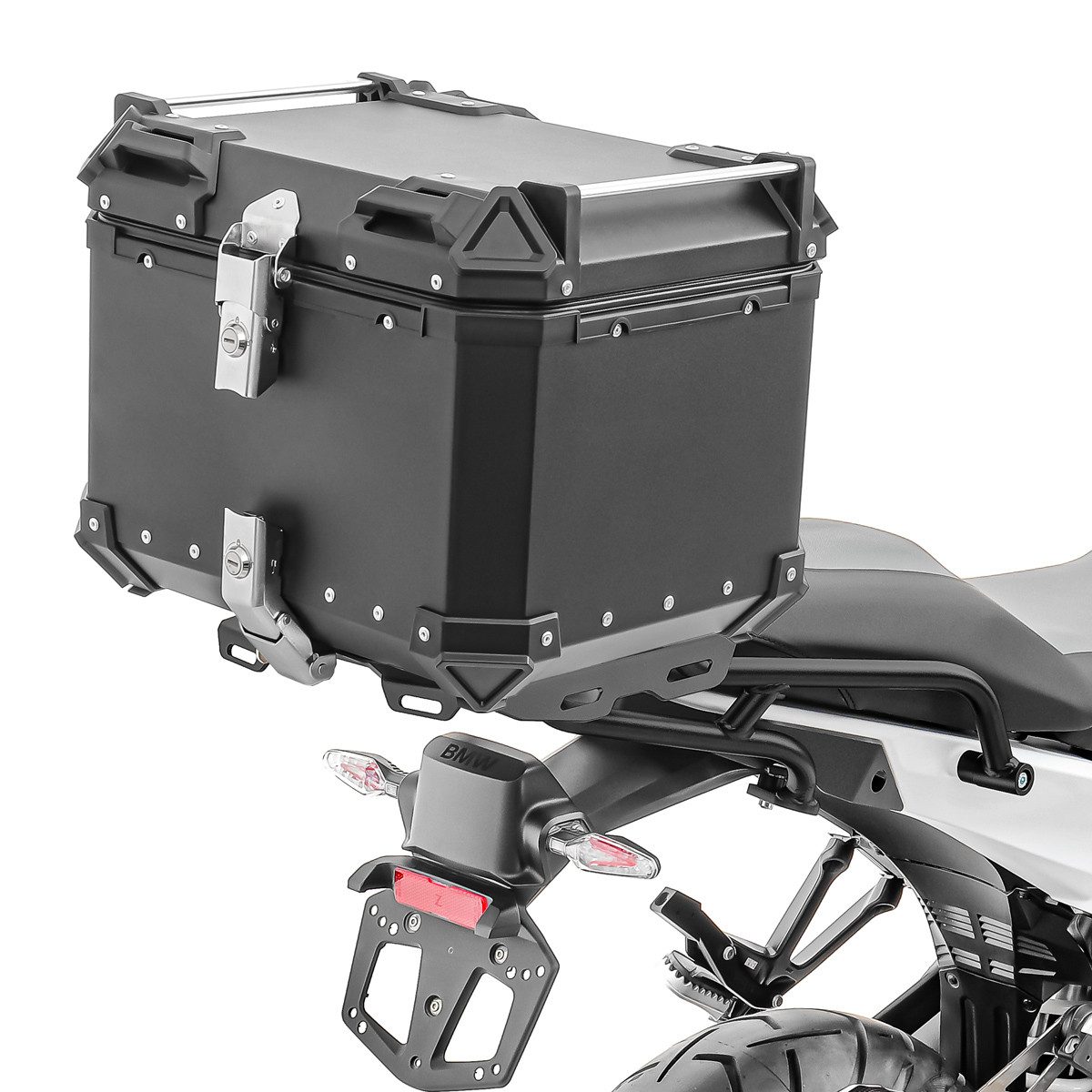 Bagtecs Topcase Set Alu Topcase + Gepäckbrücke passend für BMW R 1300 GS 23-26 # XB45