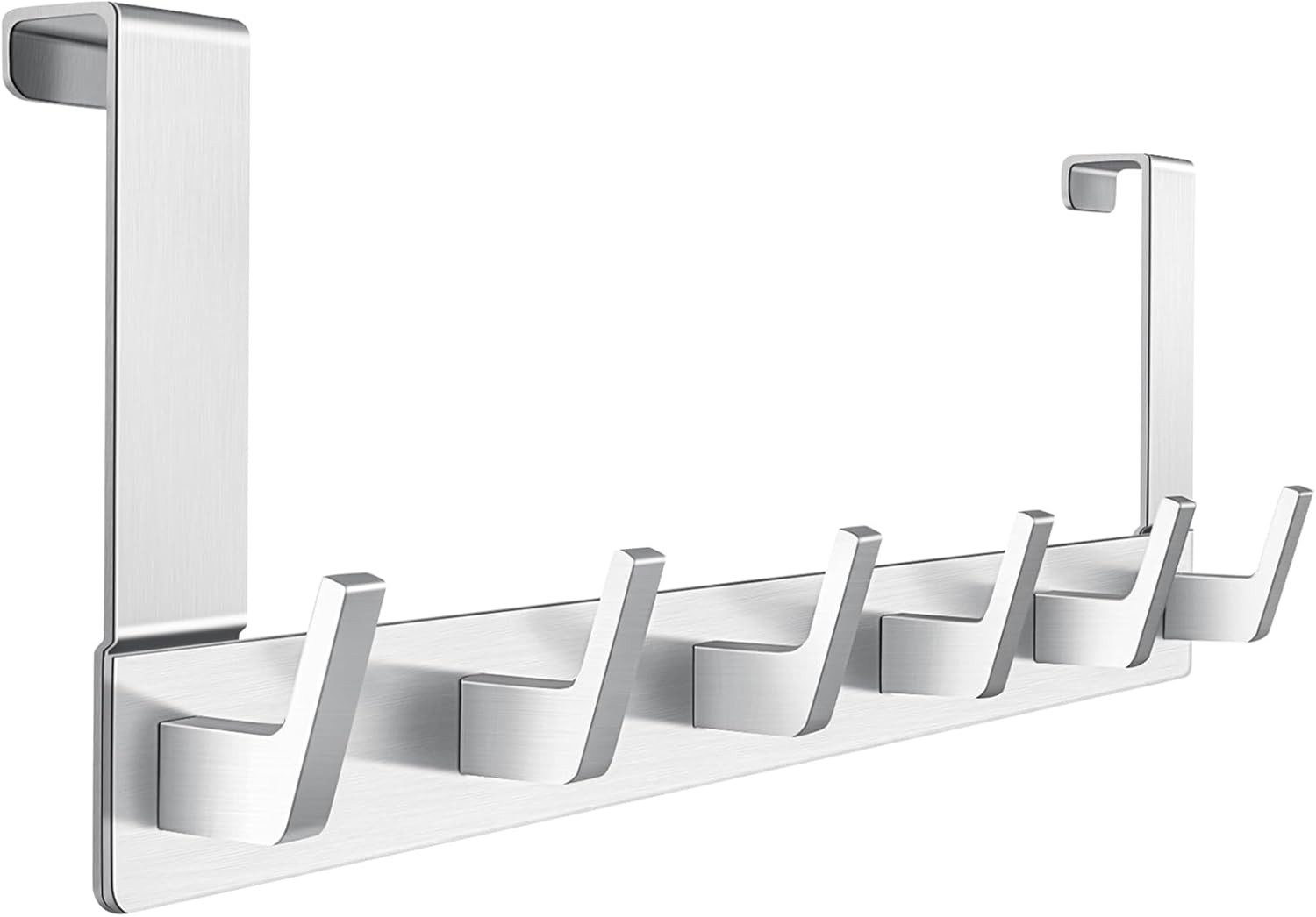 Refined Living Türhaken Türgarderobe zum Einhängen mit 6 Haken, ohne Bohren günstig online kaufen