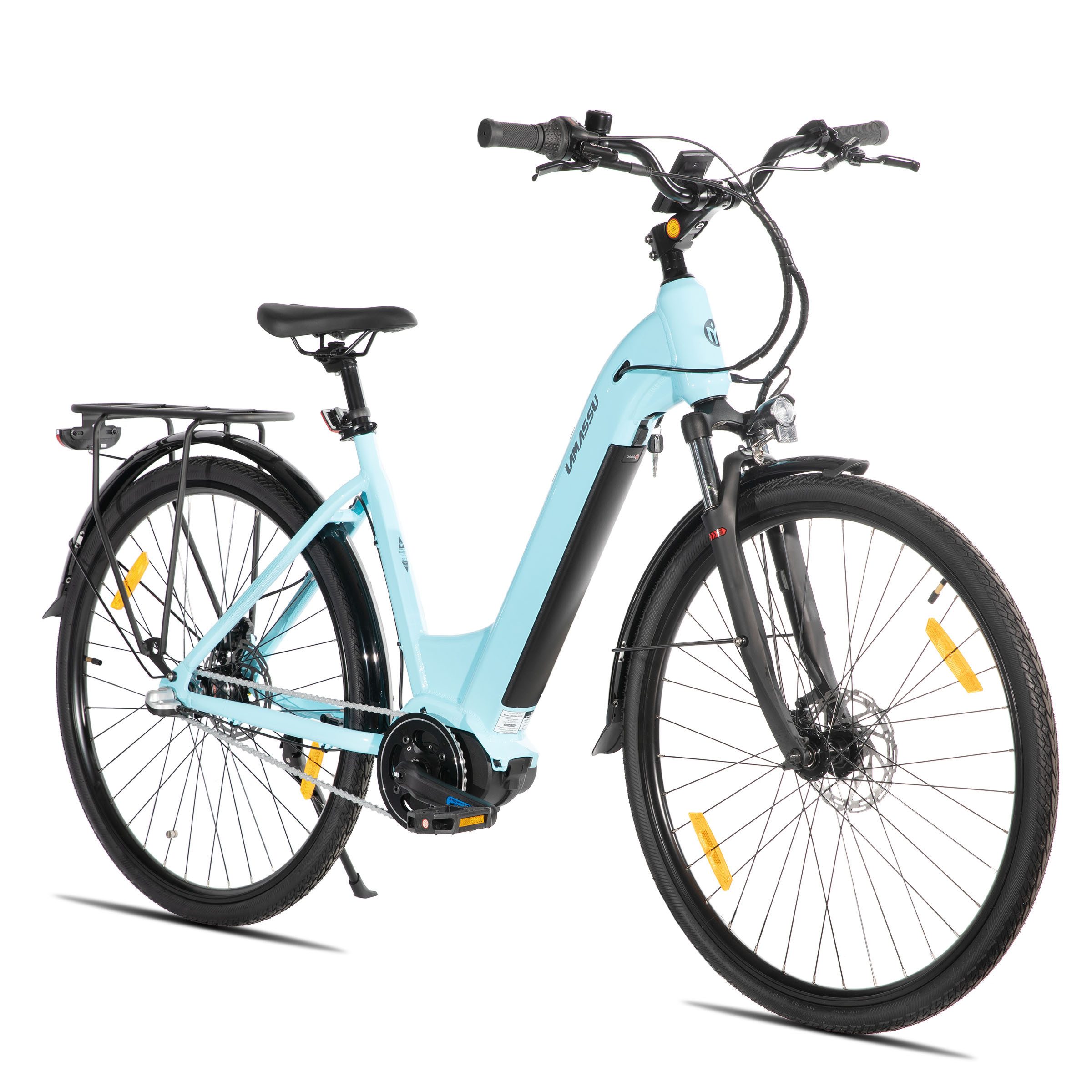E-Bike 28 Zoll E-Bike Trekkingrad mit Gepäckträger für Alltag und Touren