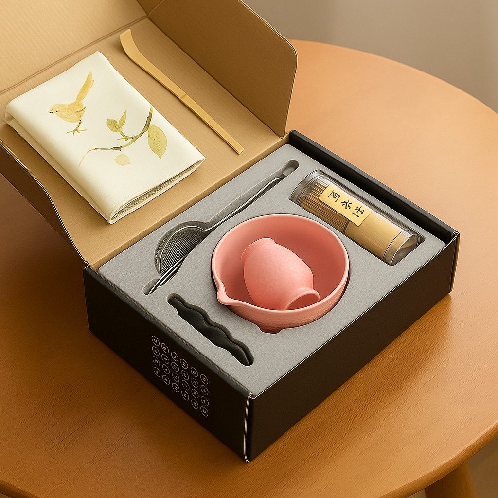 Roxlin Teeservice Roxlin Matcha Set (7-teilig) Keramik, Bambus-Besen, Schale & Zubehör
