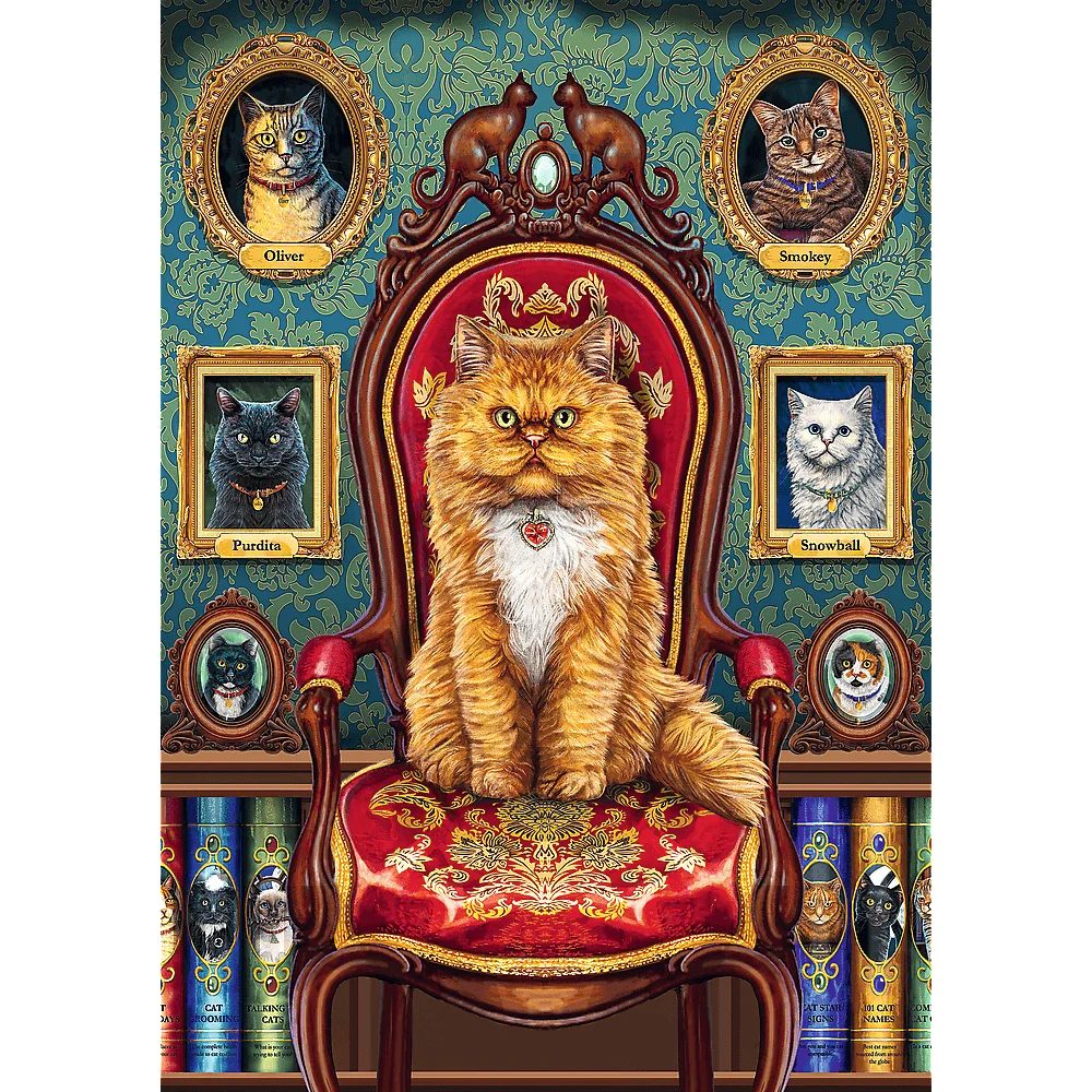 Trefl Puzzle Lisa Parker, Verrückt nach Katzen, 1000 Teile, Premium Plus Pu günstig online kaufen