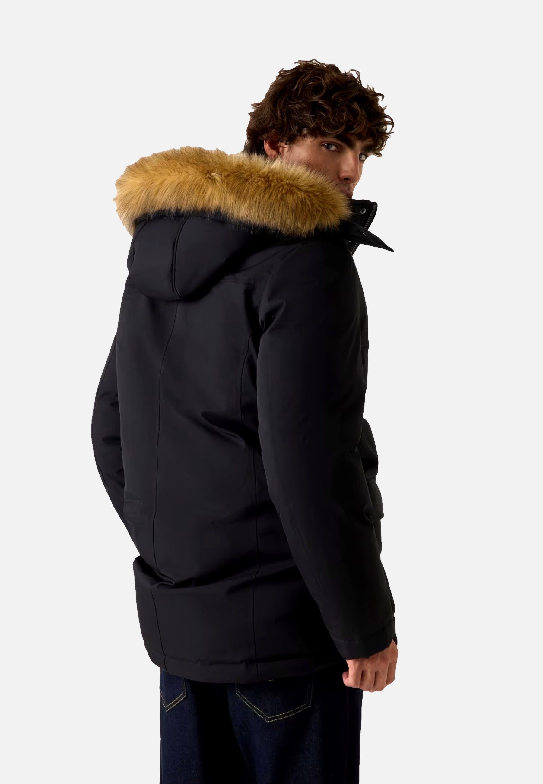 Guess Parka Parka lange Jacke (1-St)