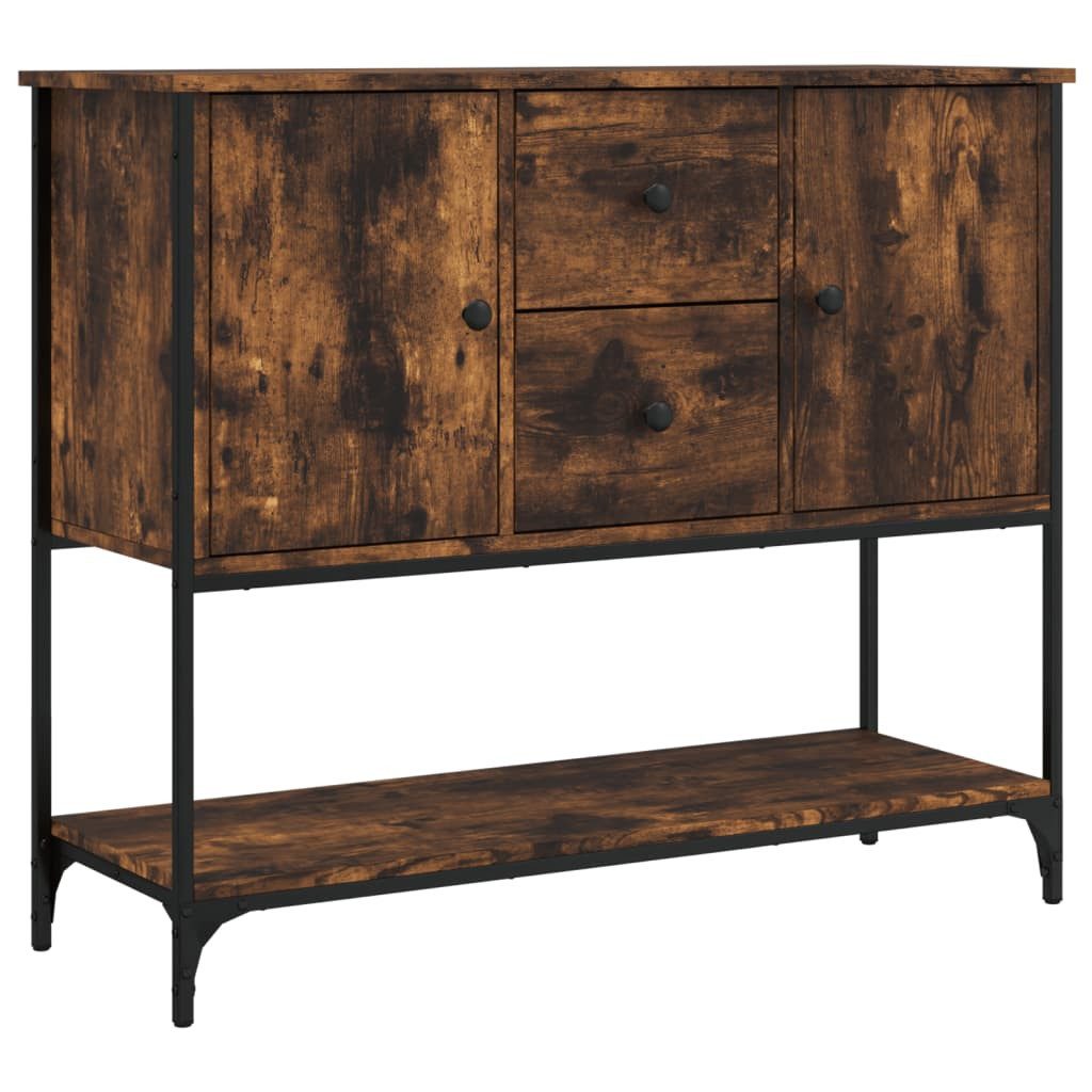 vidaXL Sideboard Sideboard Räuchereiche 100x36x85 cm günstig online kaufen
