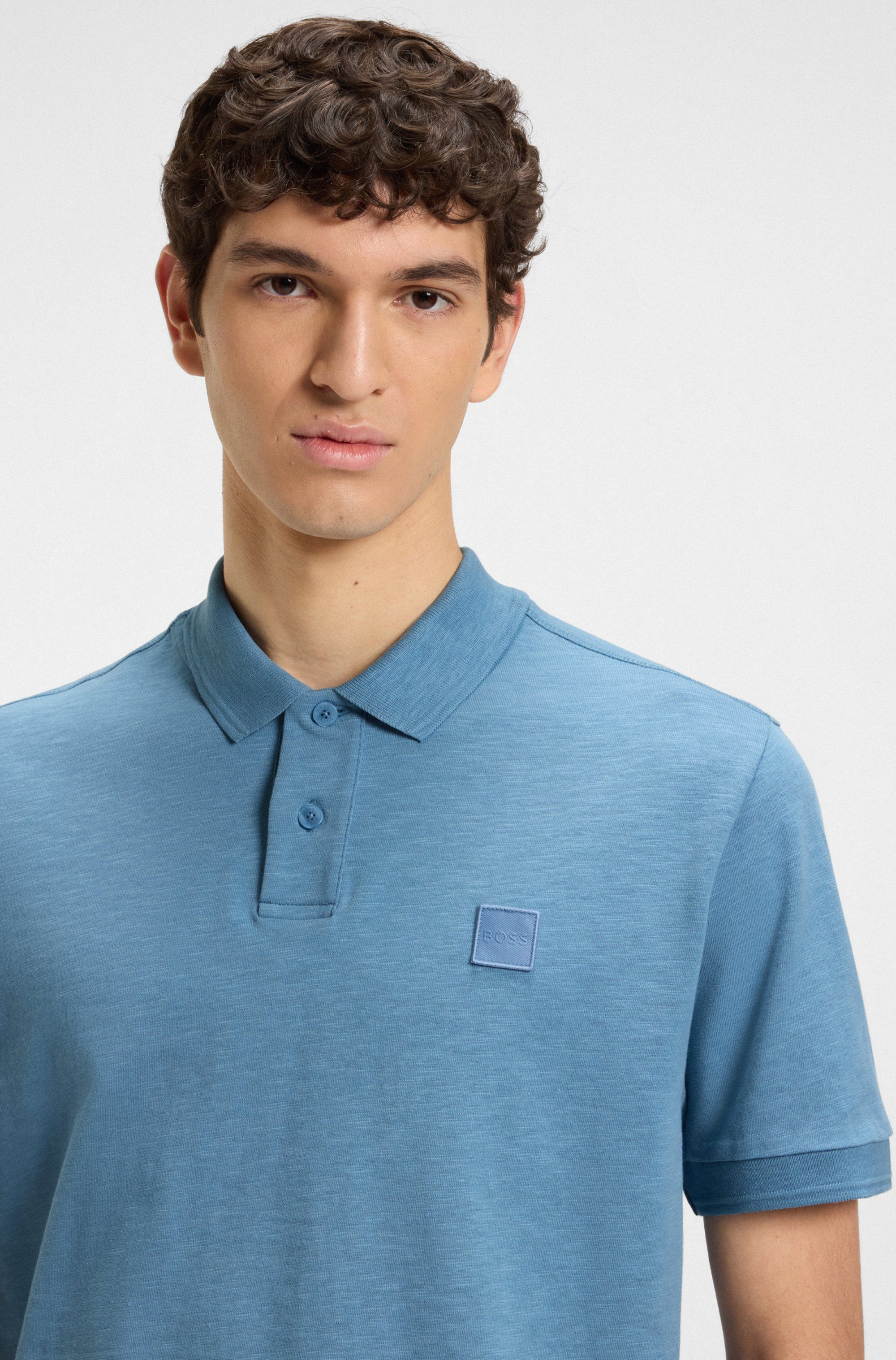 BOSS ORANGE Poloshirt Pe mit Polokragen günstig online kaufen