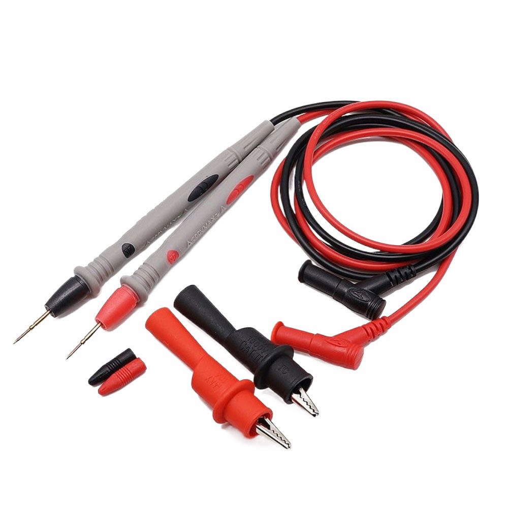 Spannungsprüfer 1000V 20A Universal-Digital-Multimeter Probe-Messleitungen Pin