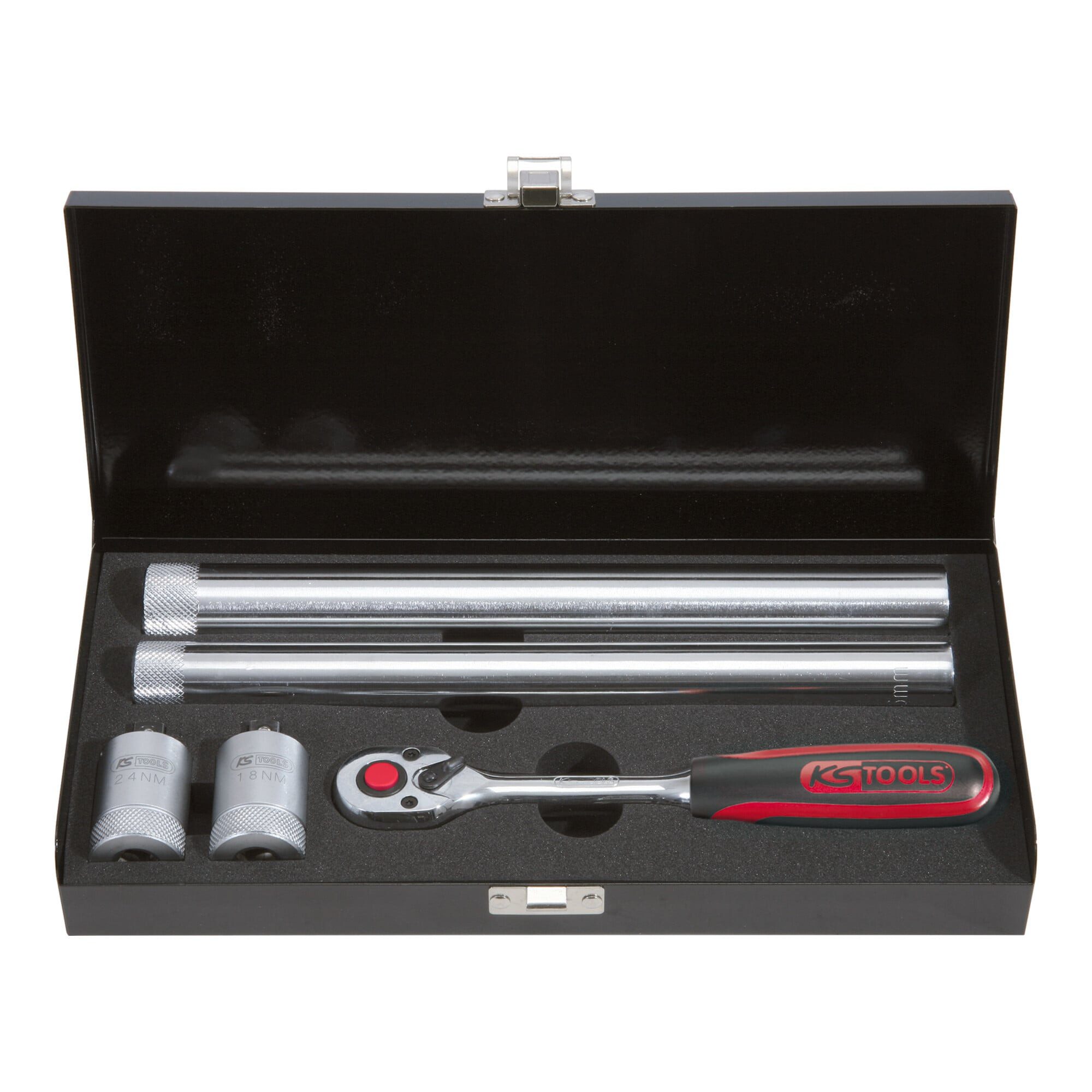 KS Tools Zündkerze KS Tools 3/8" Drehmoment-Zündkerzen-Einschraubwerkzeug-Satz, 5-teilig