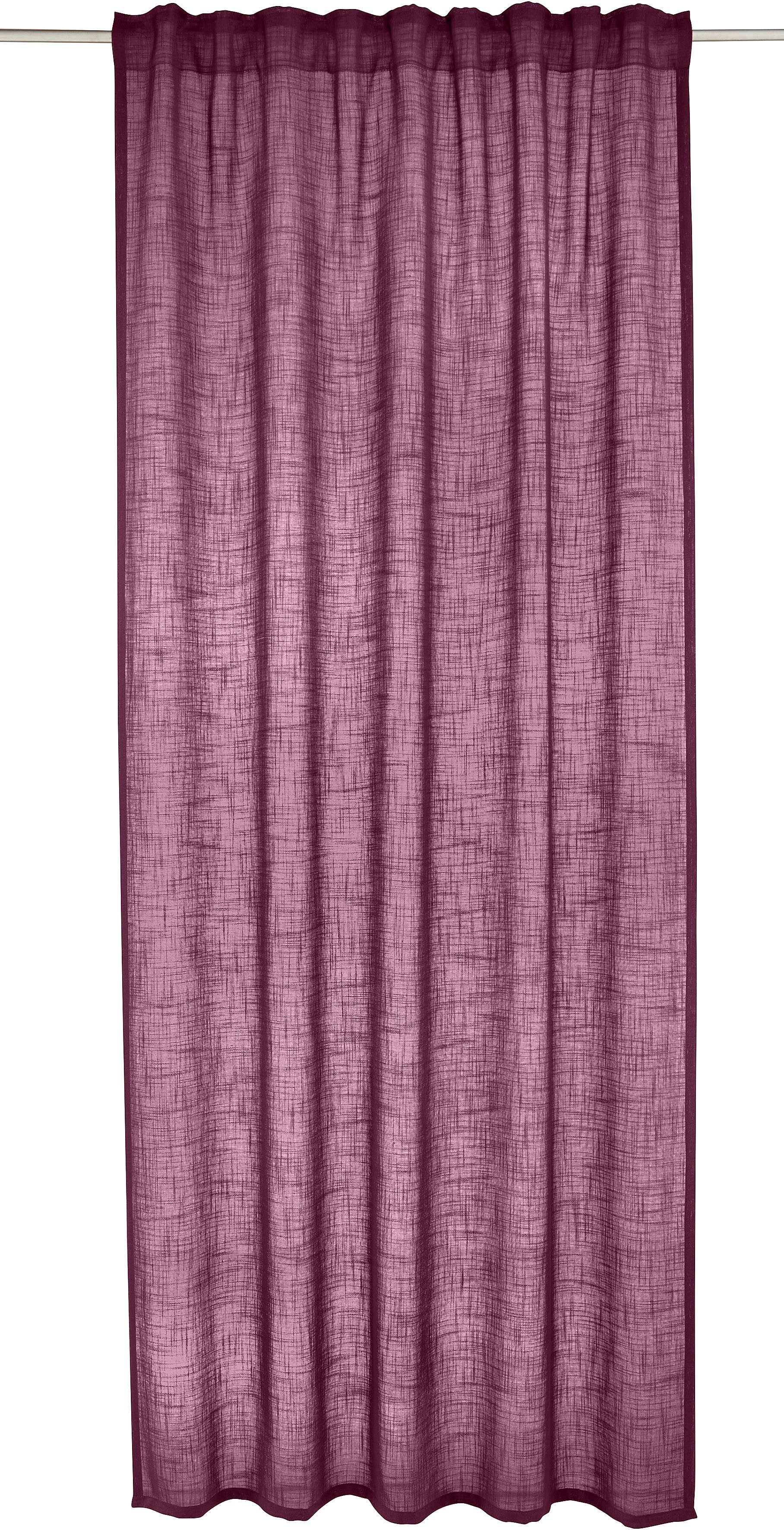 LeGer Home by Lena Gercke Gardine Marusha (1 St), Multifunktionsband, halbtransparent, 1 Schal, Leinenoptik, grob gewebt, verschiedene Größen