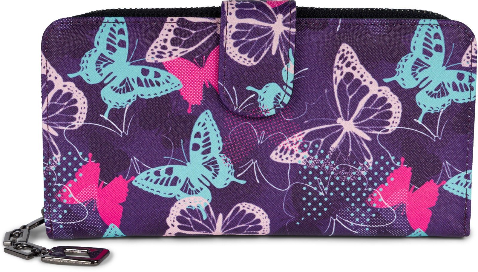 styleBREAKER Geldbörse Geldbörse mit Schmetterling Muster (1-tlg) günstig online kaufen