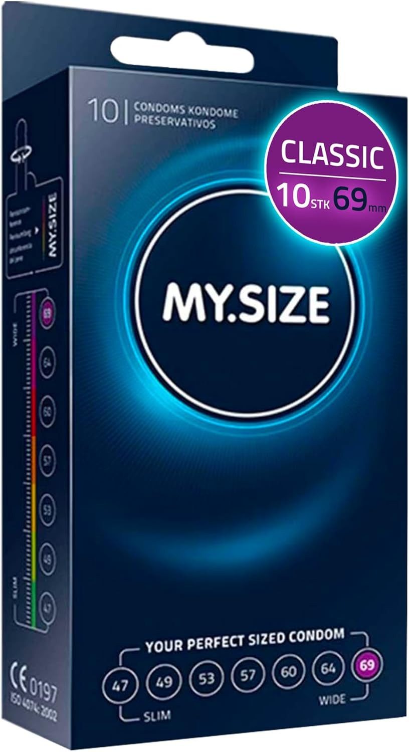 MY.SIZE Kondome individuelle Größe 47-69mm, MY.SIZE Kondome, transparentes Naturkautschuklatex