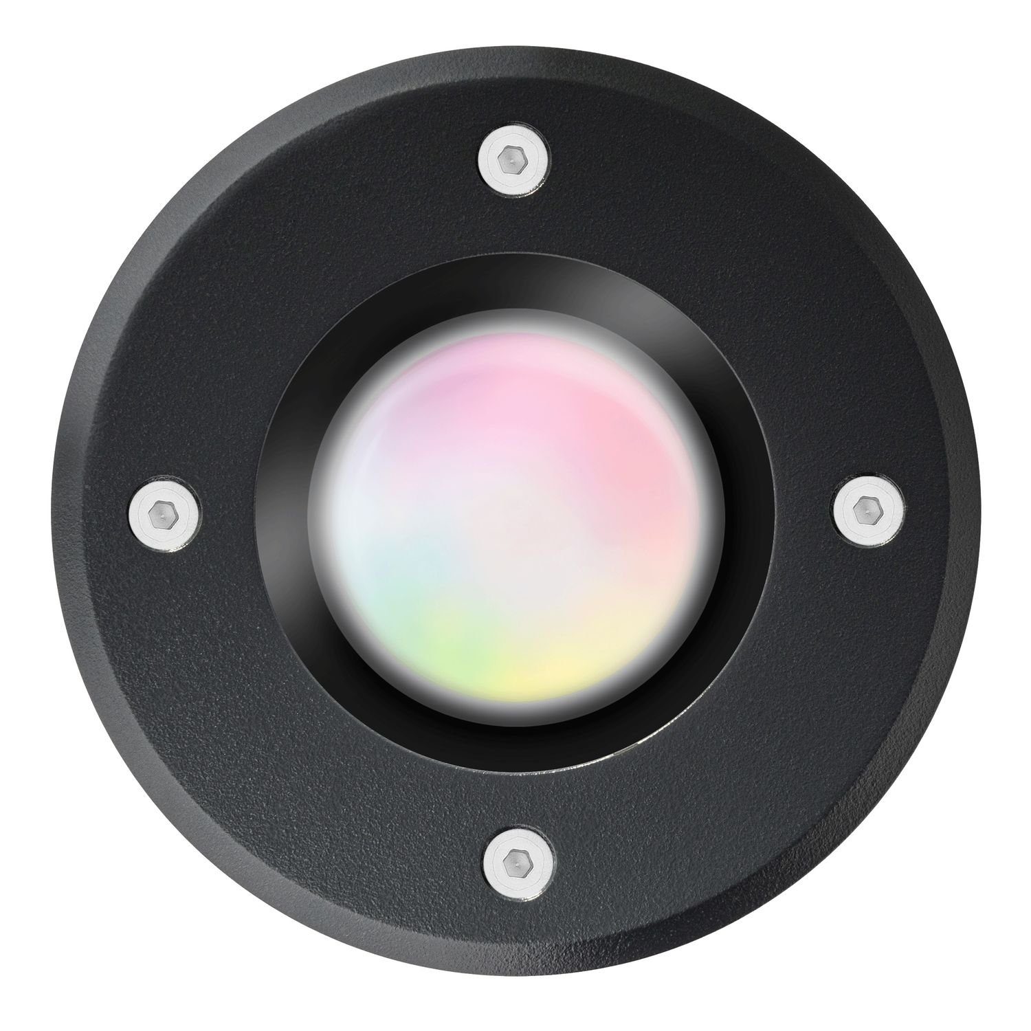 per + - 5W RGB LED steuerbar Einbaustrahler LEDANDO Smart LED Set App - WiFi Bodeneinbaustrahler