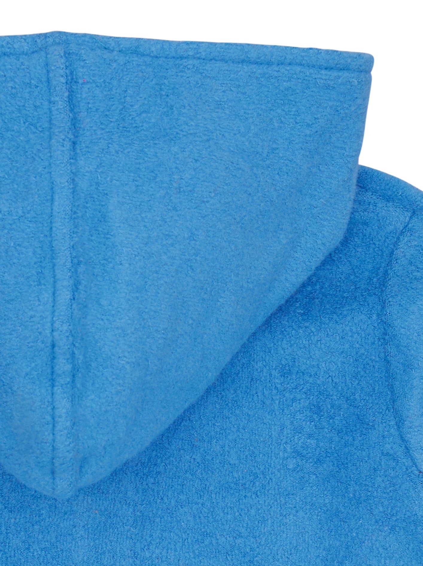 loud + proud Fleecejacke mit Kapuze Bio Baumwolle, GOTS