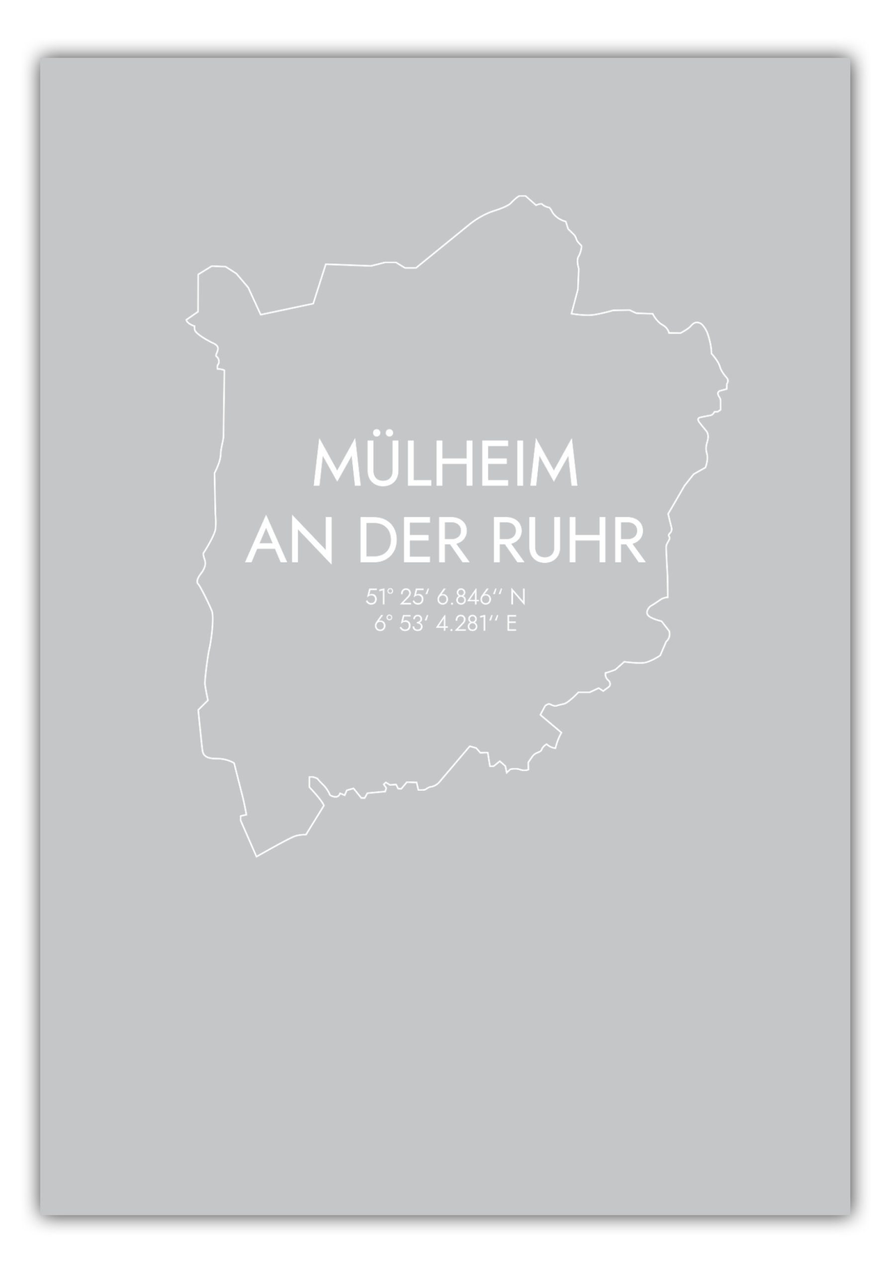 MOTIVISSO Poster Mülheim Koordinaten #7