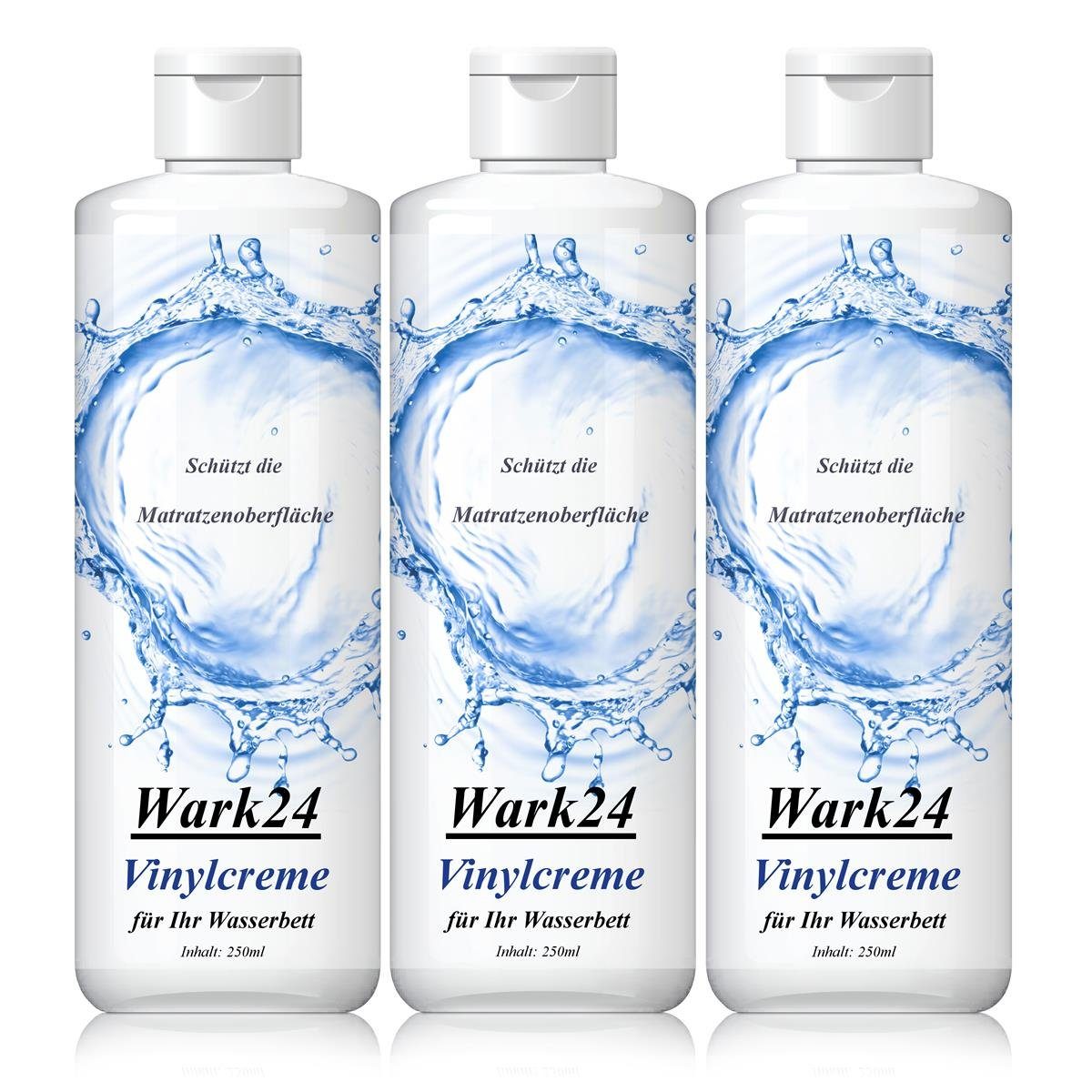 Wark24, Wasserbett Wark24 Vinylcreme 250ml - Vinylpflege für Wasserbetten Vinyl Creme (3e